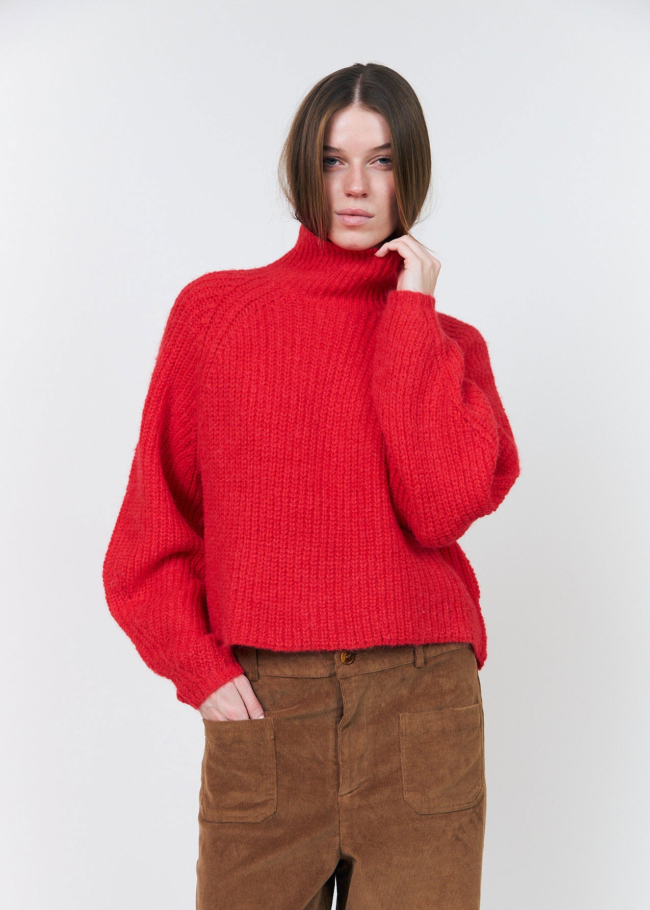Lollys Laundry ElioLL Knit Jumper - Red