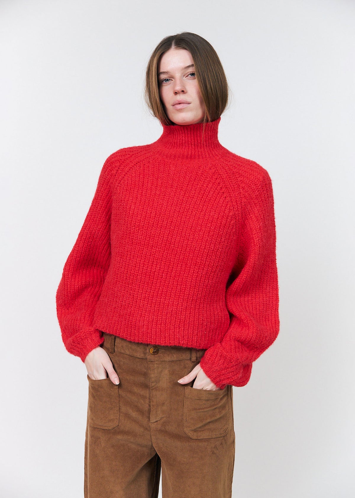 Lollys Laundry ElioLL Knit Jumper - Red