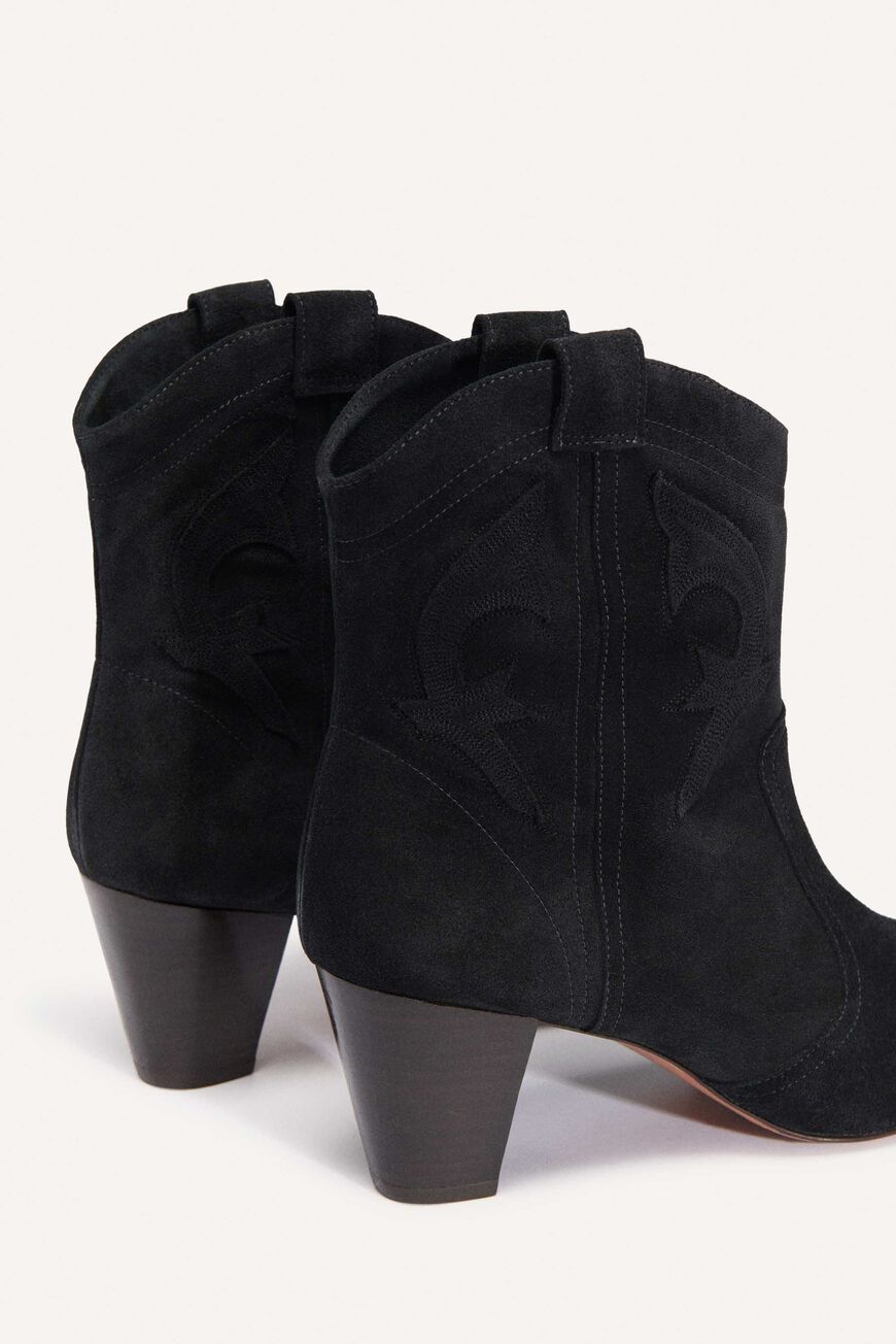ba&sh - Casey Ankle Boots - Black