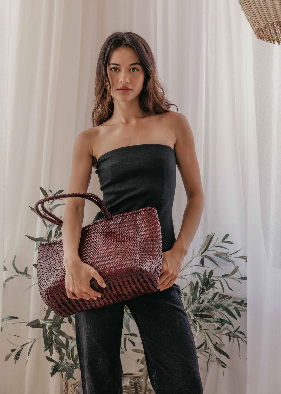 Ellyla Amora Shoulder Bag - Burgundy