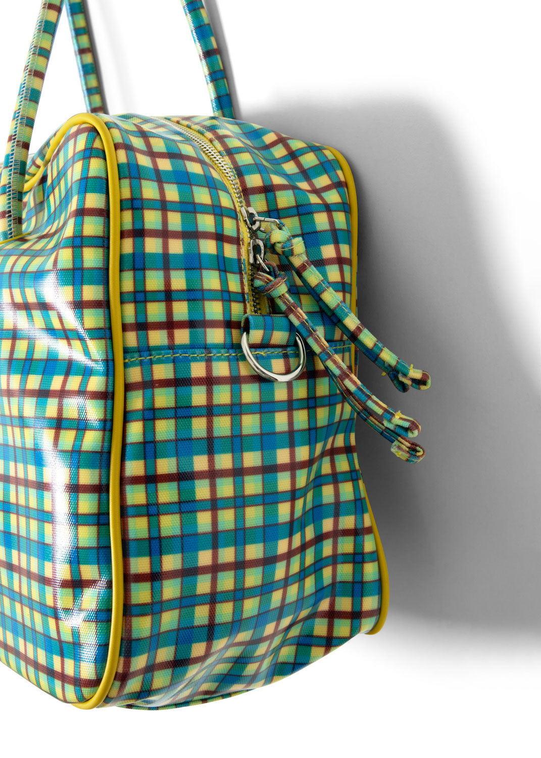Damson Madder Truro Coated Holdall - Zesty Check