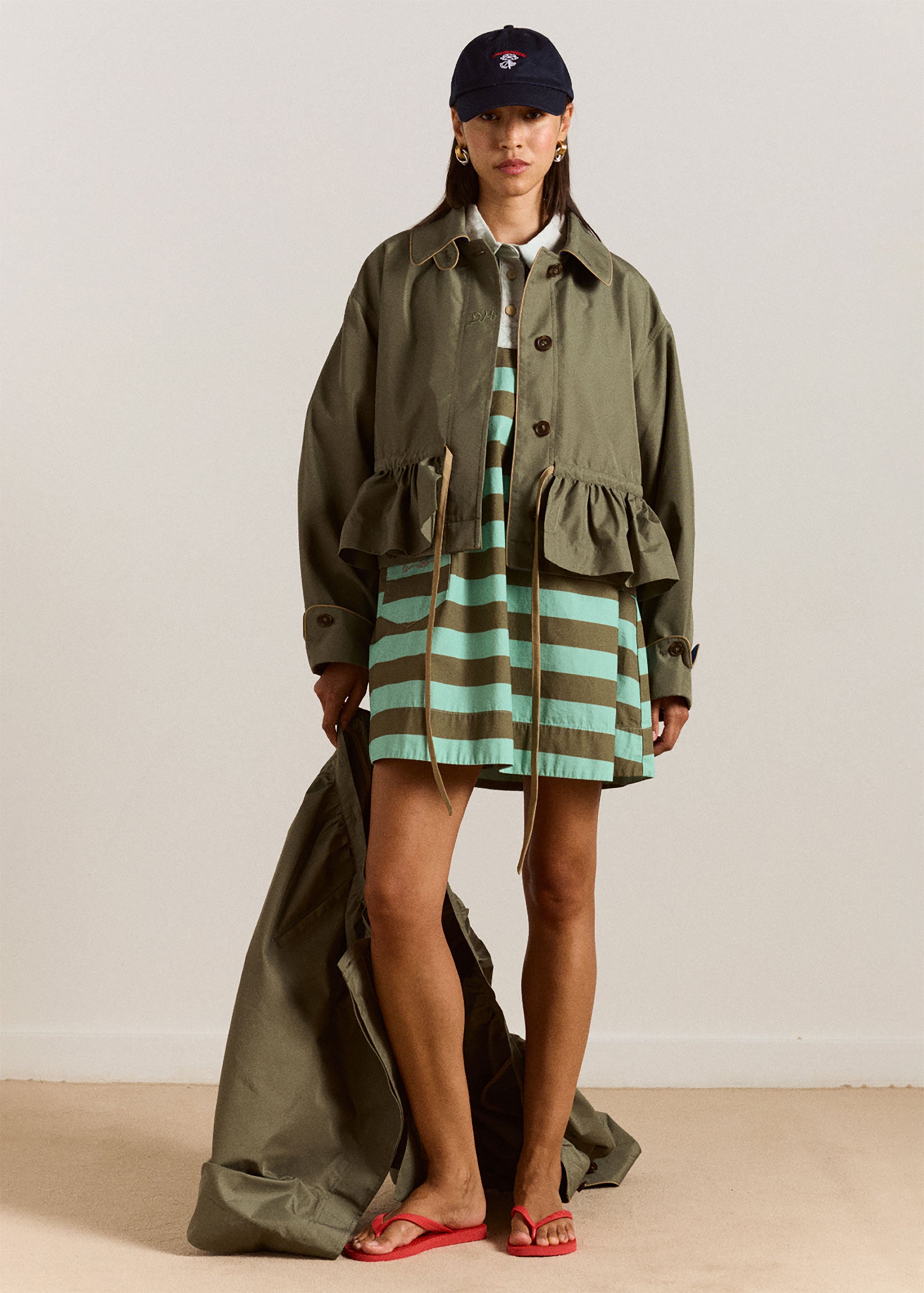 Damson Madder Maggie Mini Polo Dress