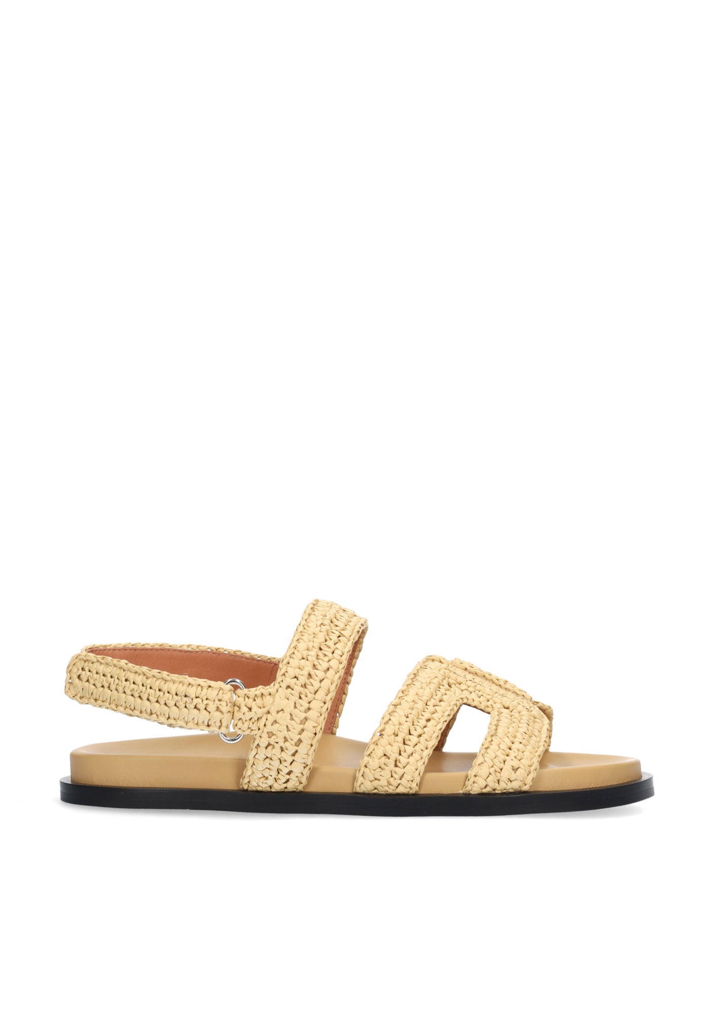 Bibi Lou Mindy Raffia Sandal - Natural