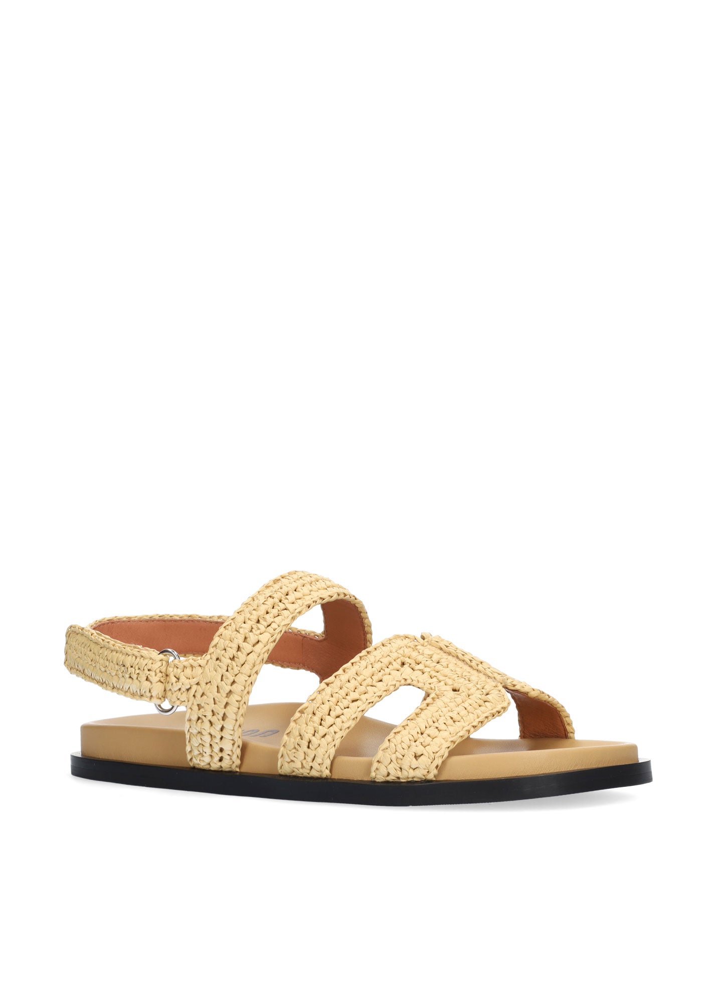 Bibi Lou Mindy Raffia Sandal - Natural
