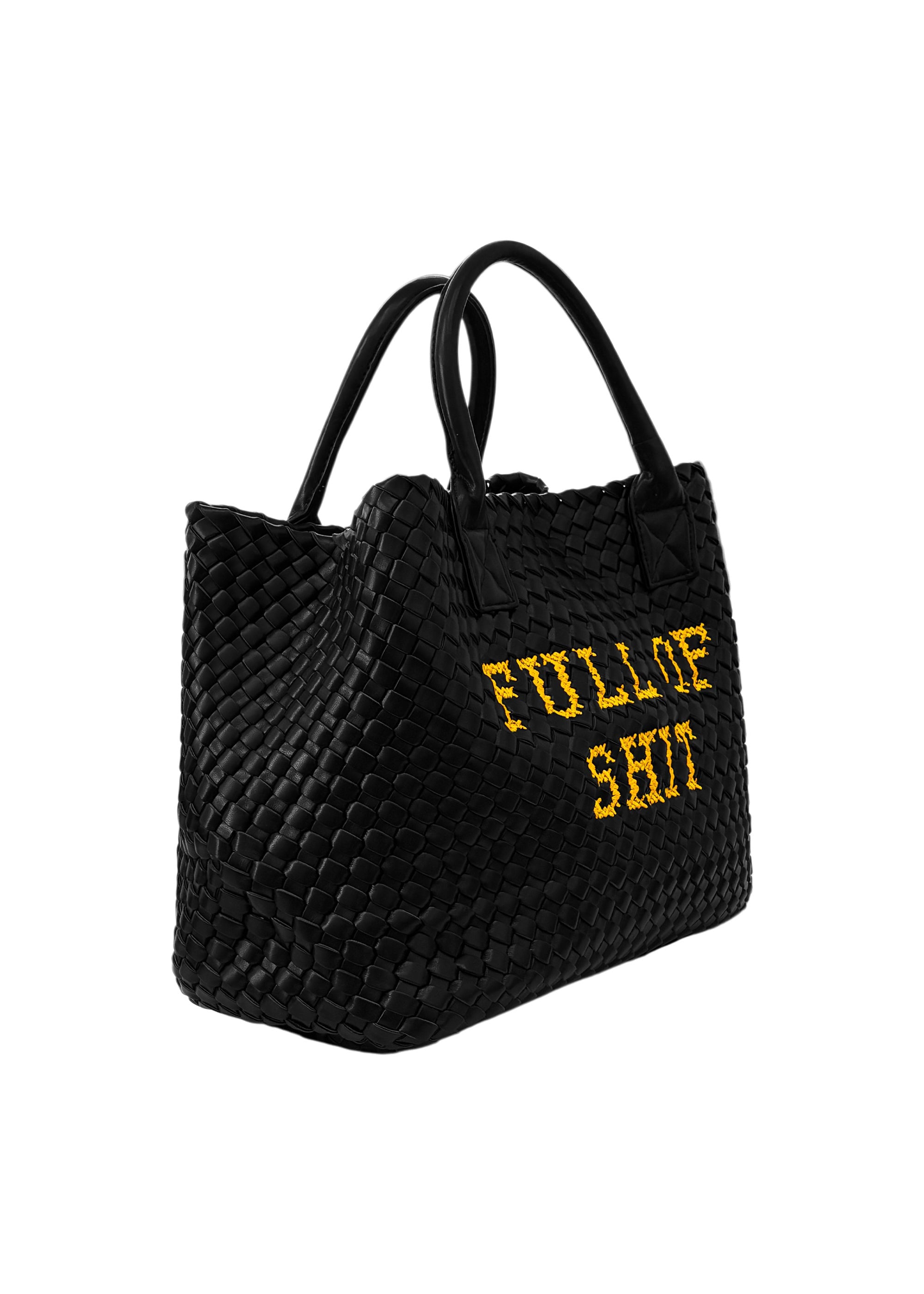 Lilly Loves FULL OF SH!T Woven Handbag