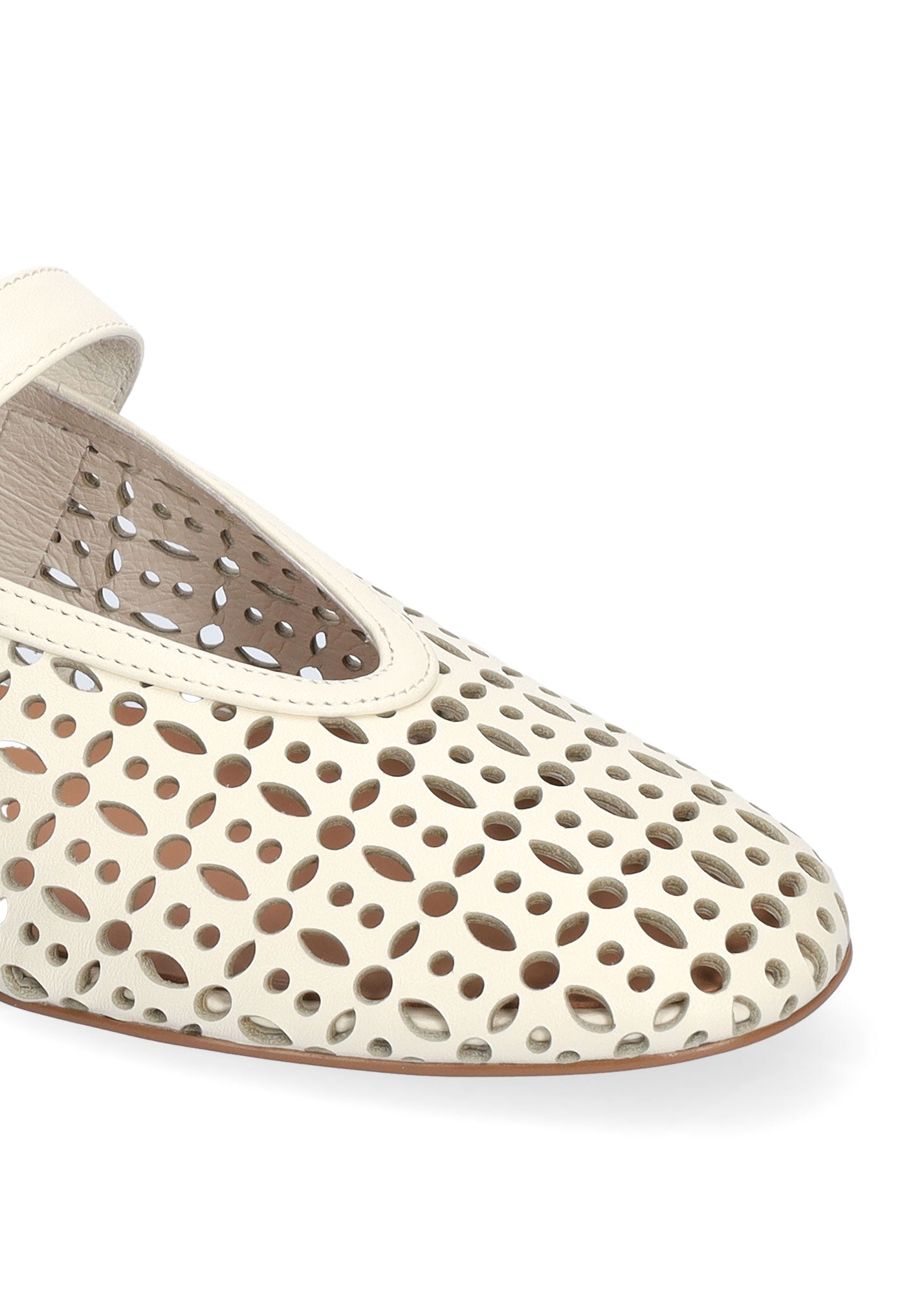 Bibi Lou Maia Ballerina - Off White