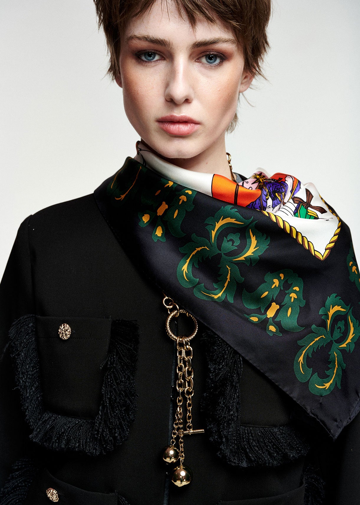 Essentiel Antwerp Kontact Silk Scarf