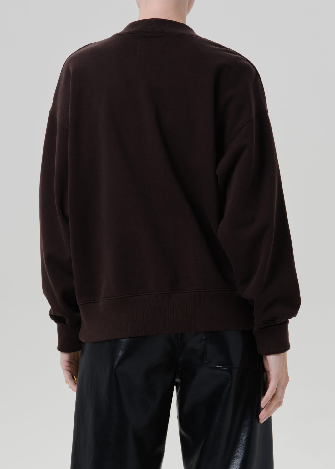 Citizens of Humanity Fleece Cardigan - Chocolate