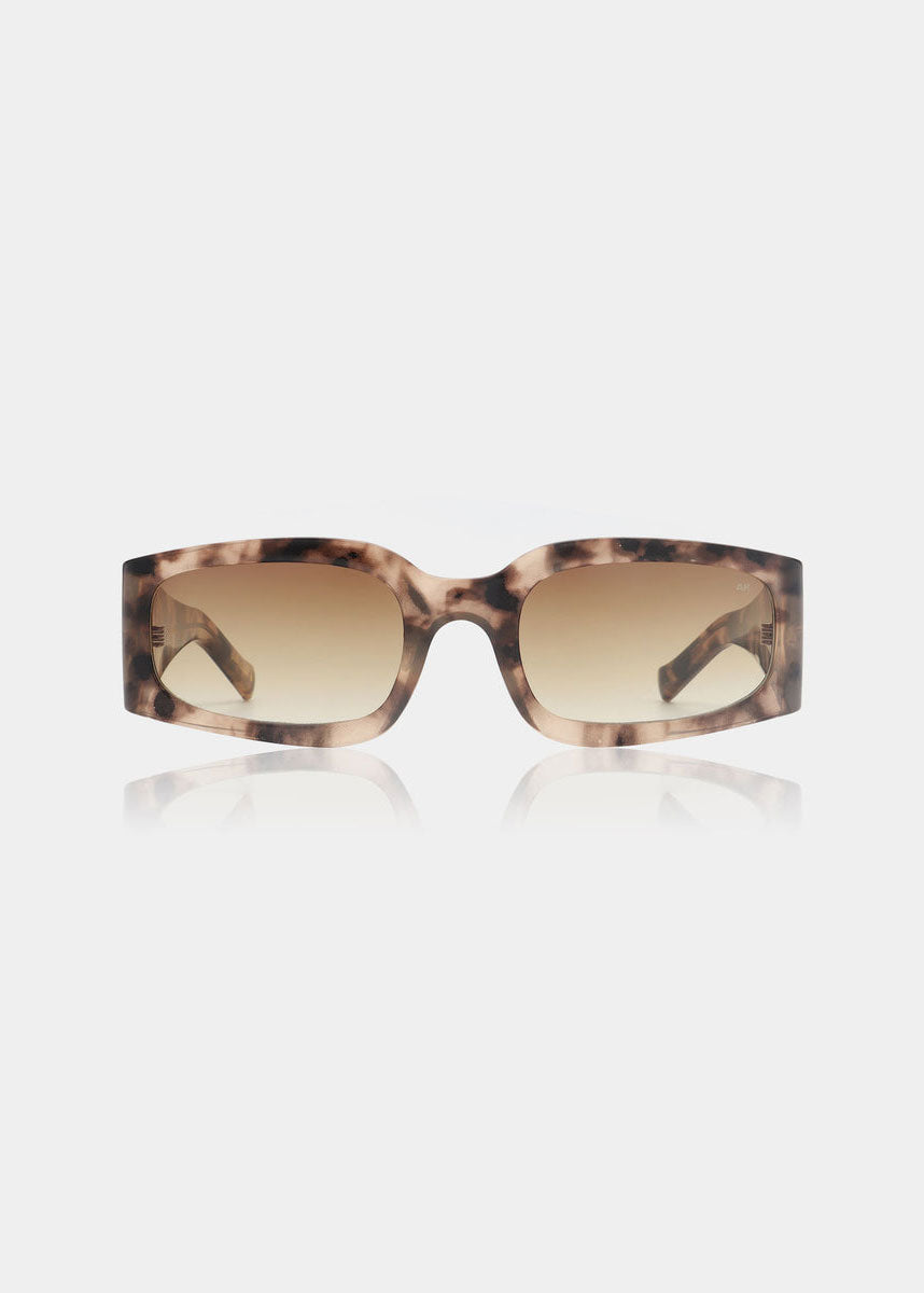 A. Kjaerbede A. Kjaerbede Alex sunglasses in coquina, slim cat-eye acetate frame