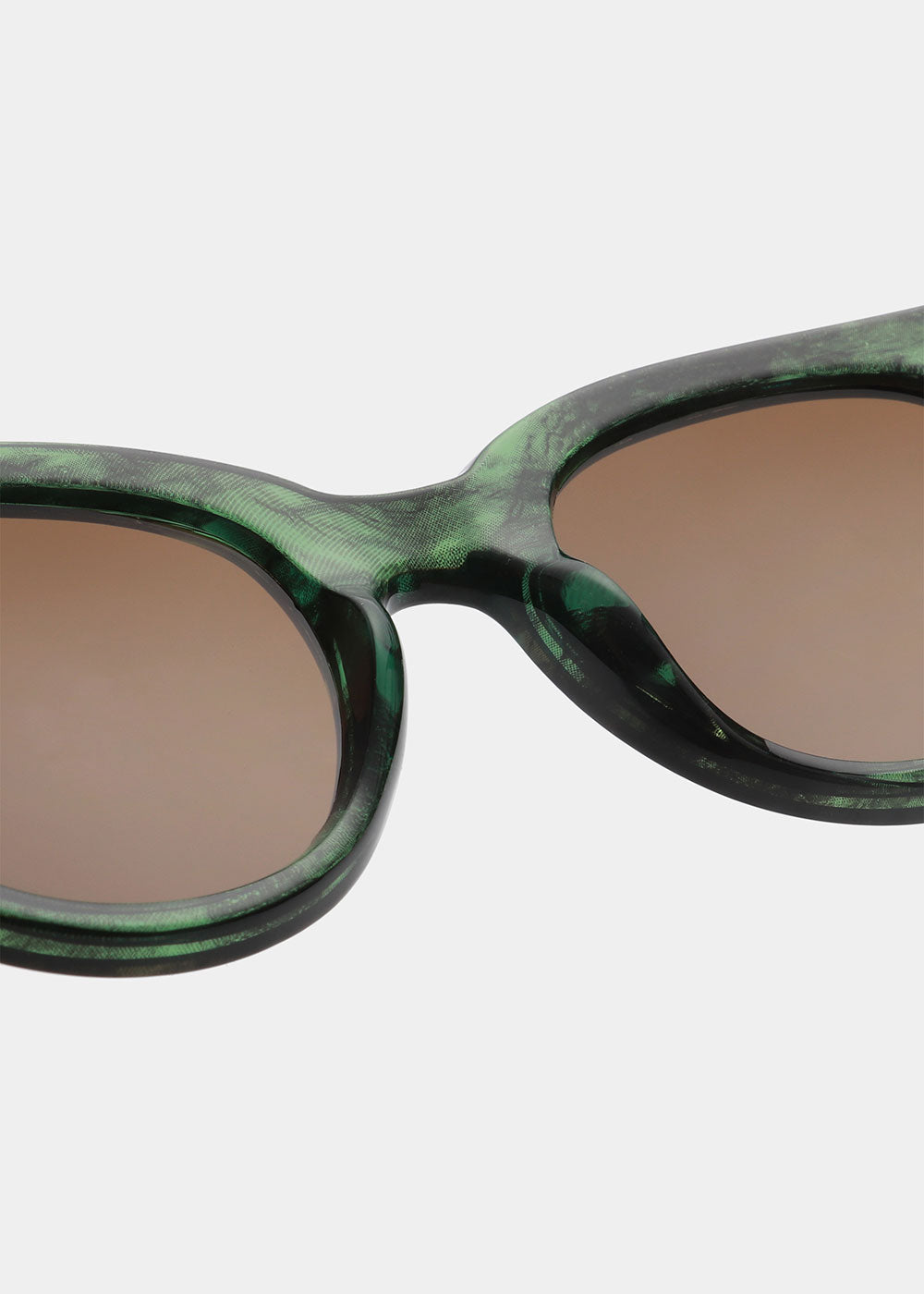 A. Kjaerbede Lilly Sunglasses - Green Marble
