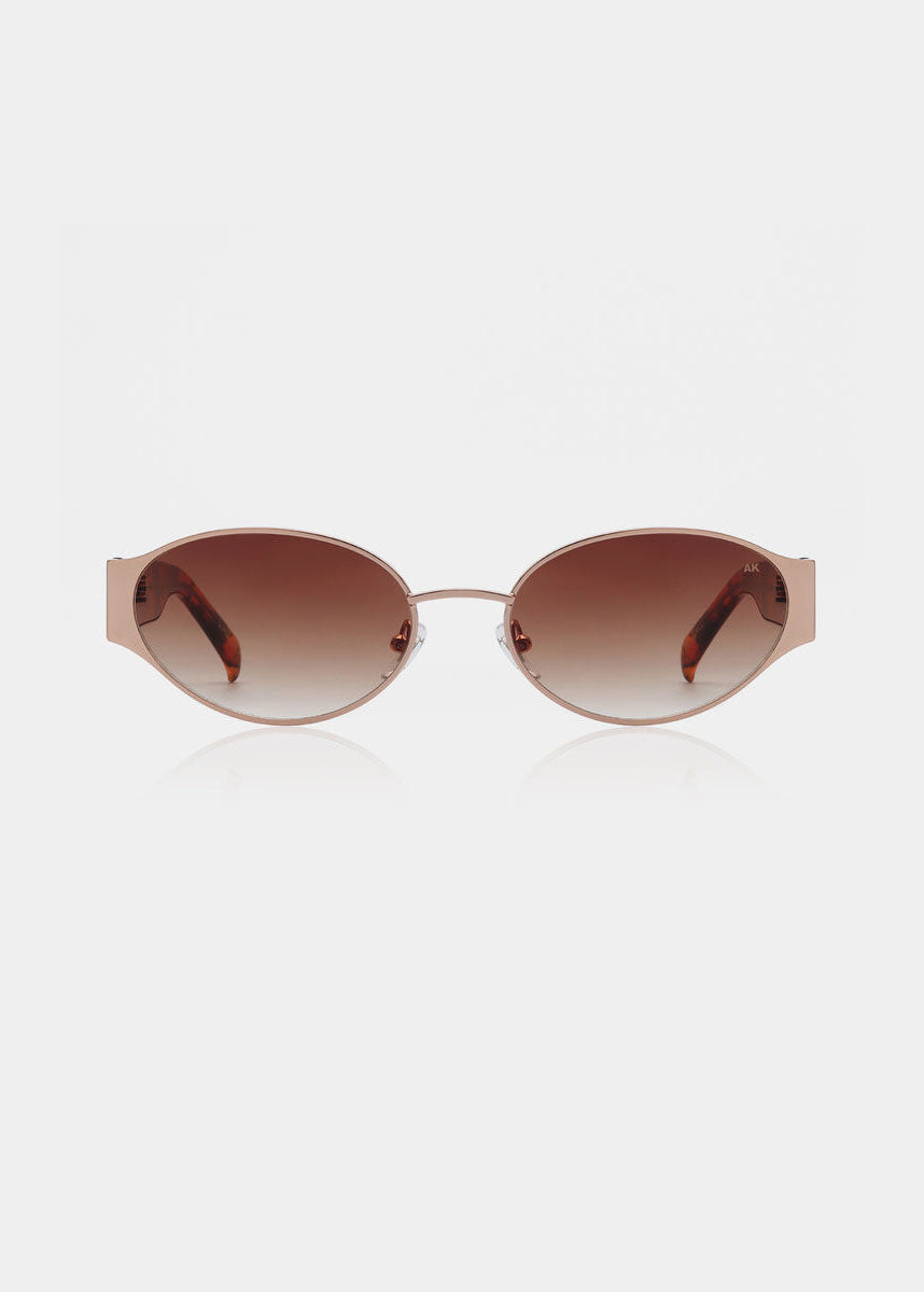 A. Kjaerbede Bella Sunglasses - Rosegold Havana