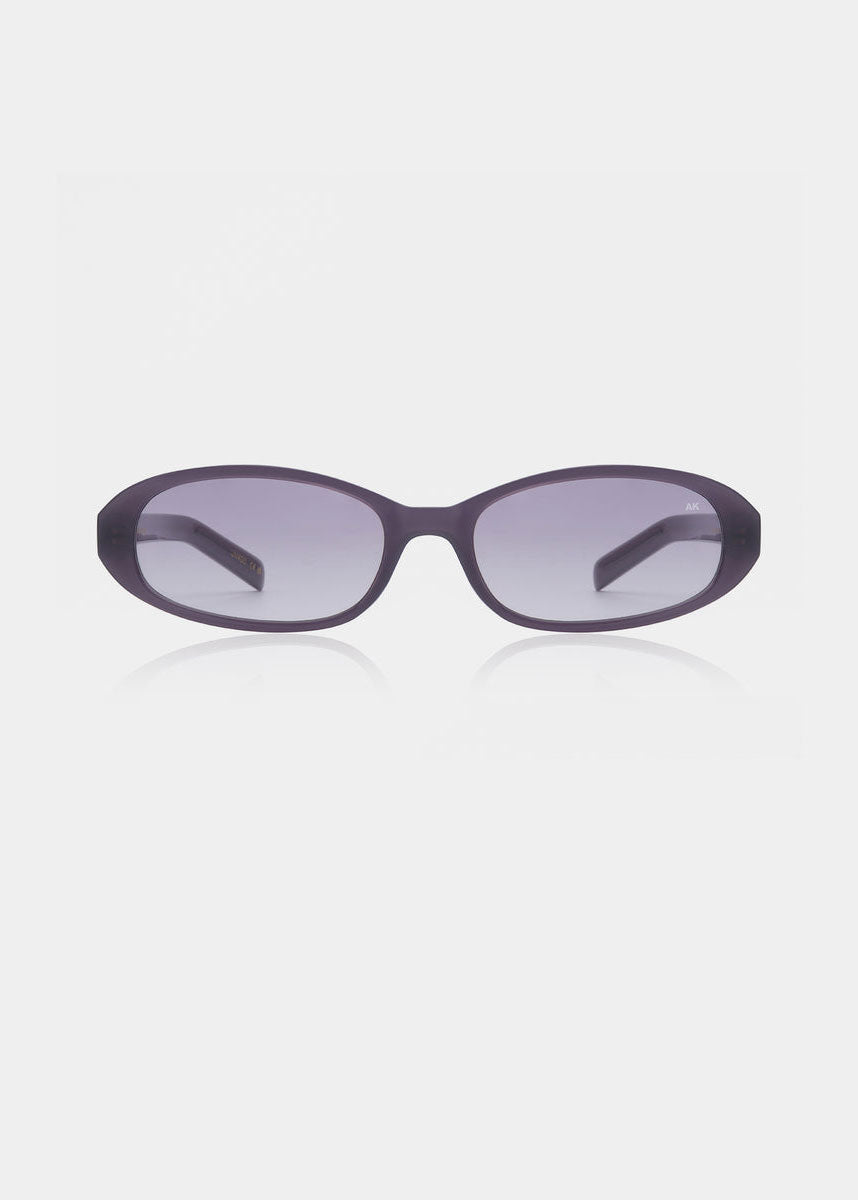 A. Kjaerbede A. Kjaerbede Macy sunglasses in shadow, sculpted geometric acetate frame