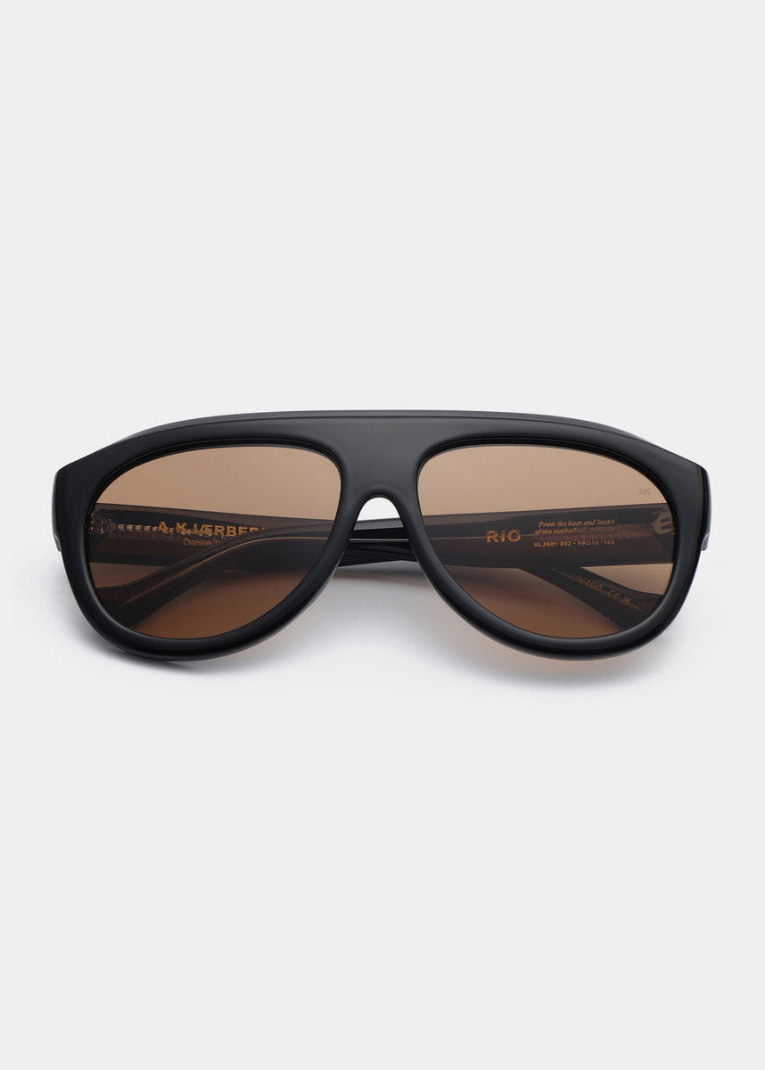 A. Kjaerbede Rio Sunglasses - Black