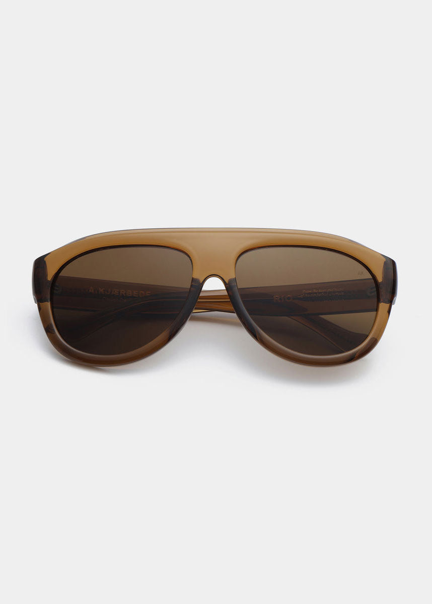 A. Kjaerbede Rio Sunglasses - Smoke Transparent