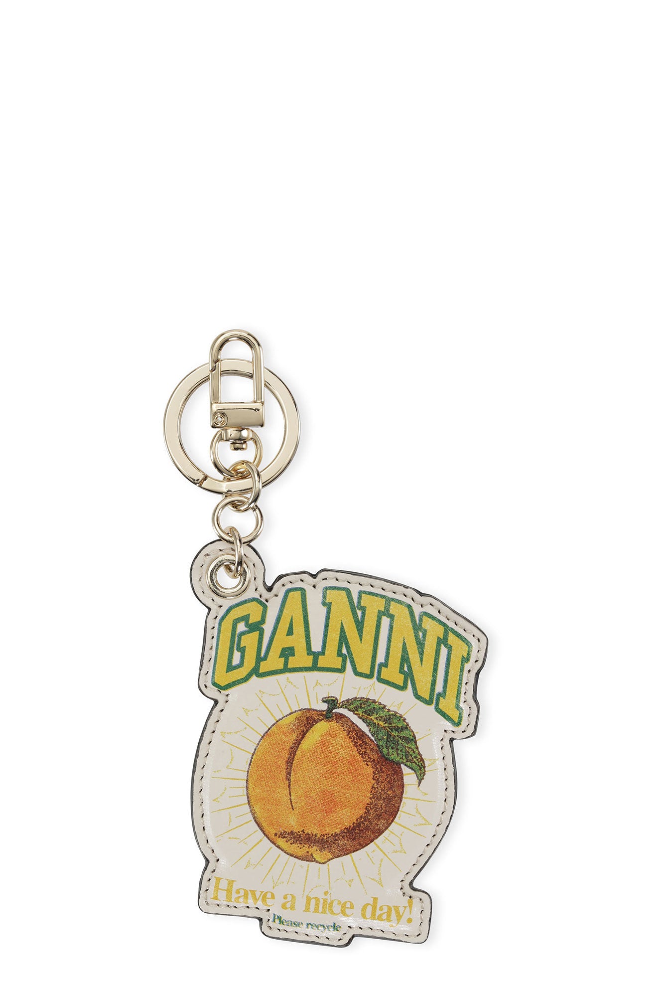 GANNI - Peach Keychain