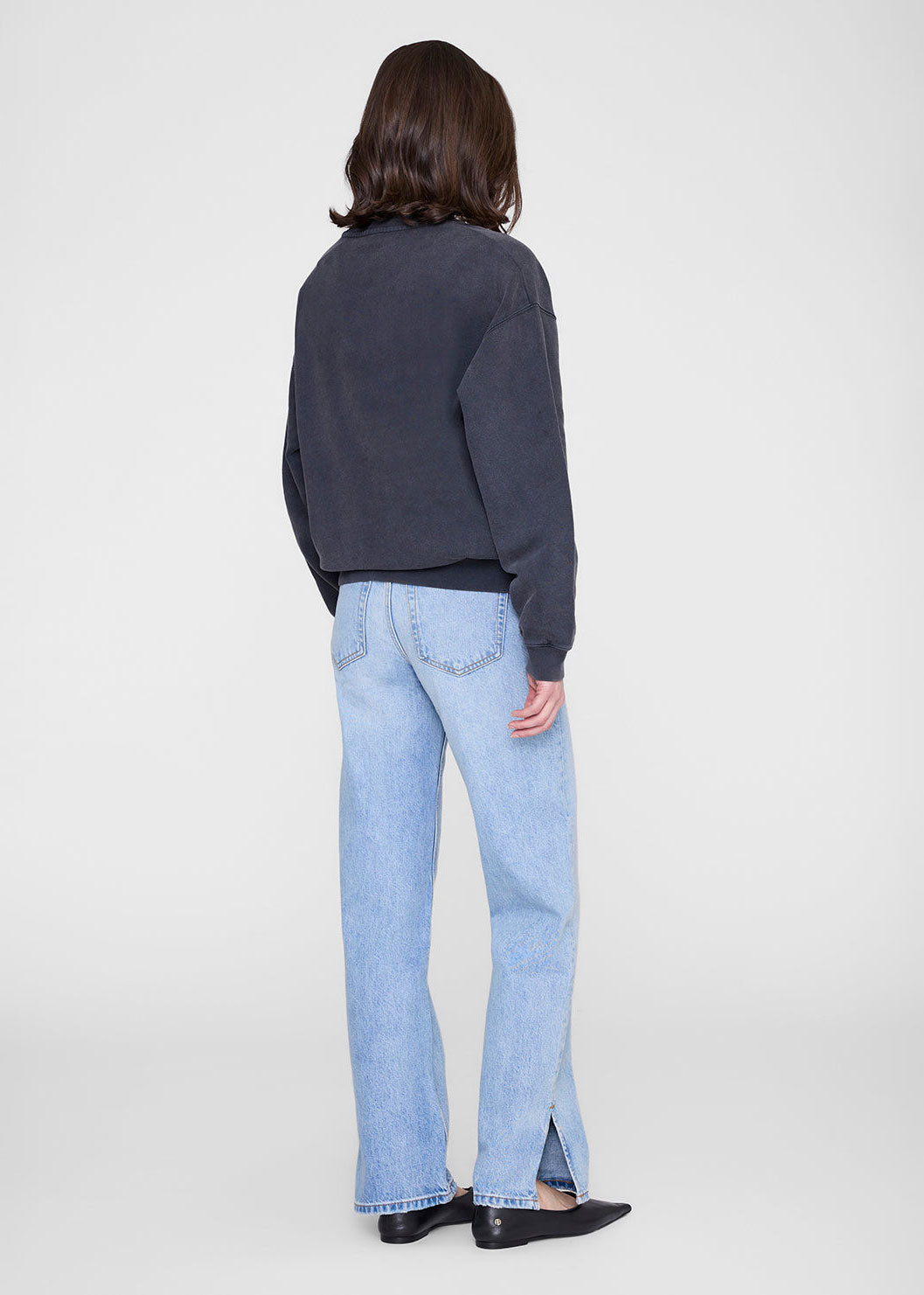 Anine Bing Spencer Sweatshirt - Eagle