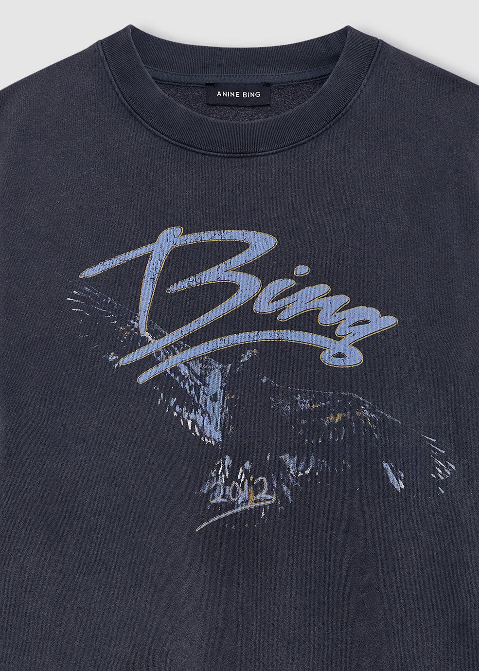 Anine Bing Spencer Sweatshirt - Eagle