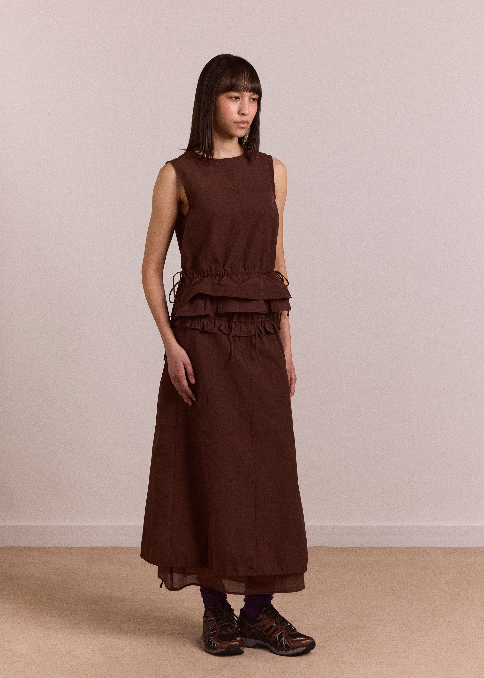 Damson Madder Ailani Blouse - Choc