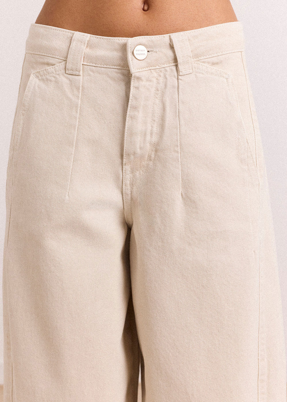 Damson Madder Barrel Erika Jeans - Stone Wash