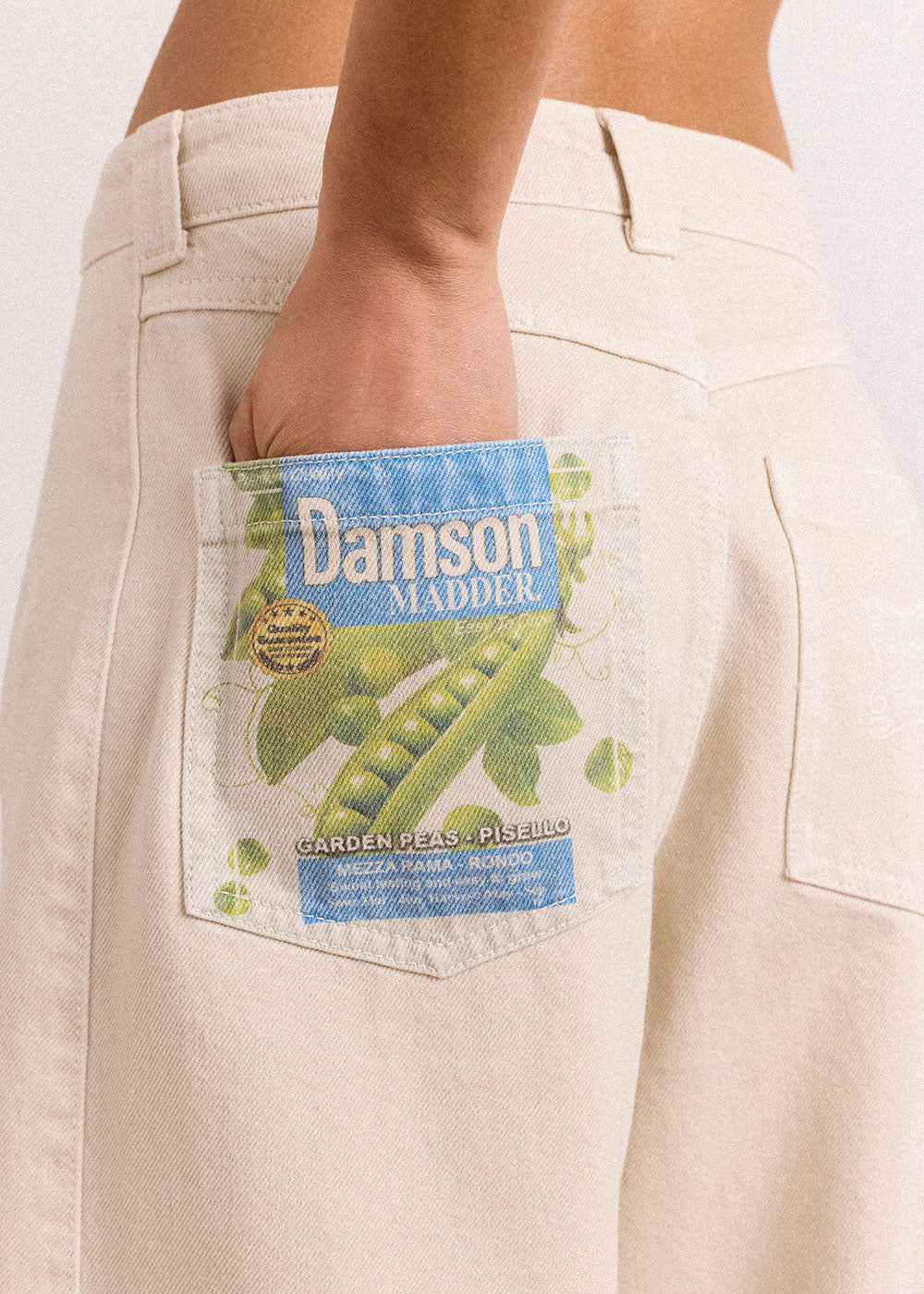 Damson Madder Barrel Erika Jeans - Stone Wash