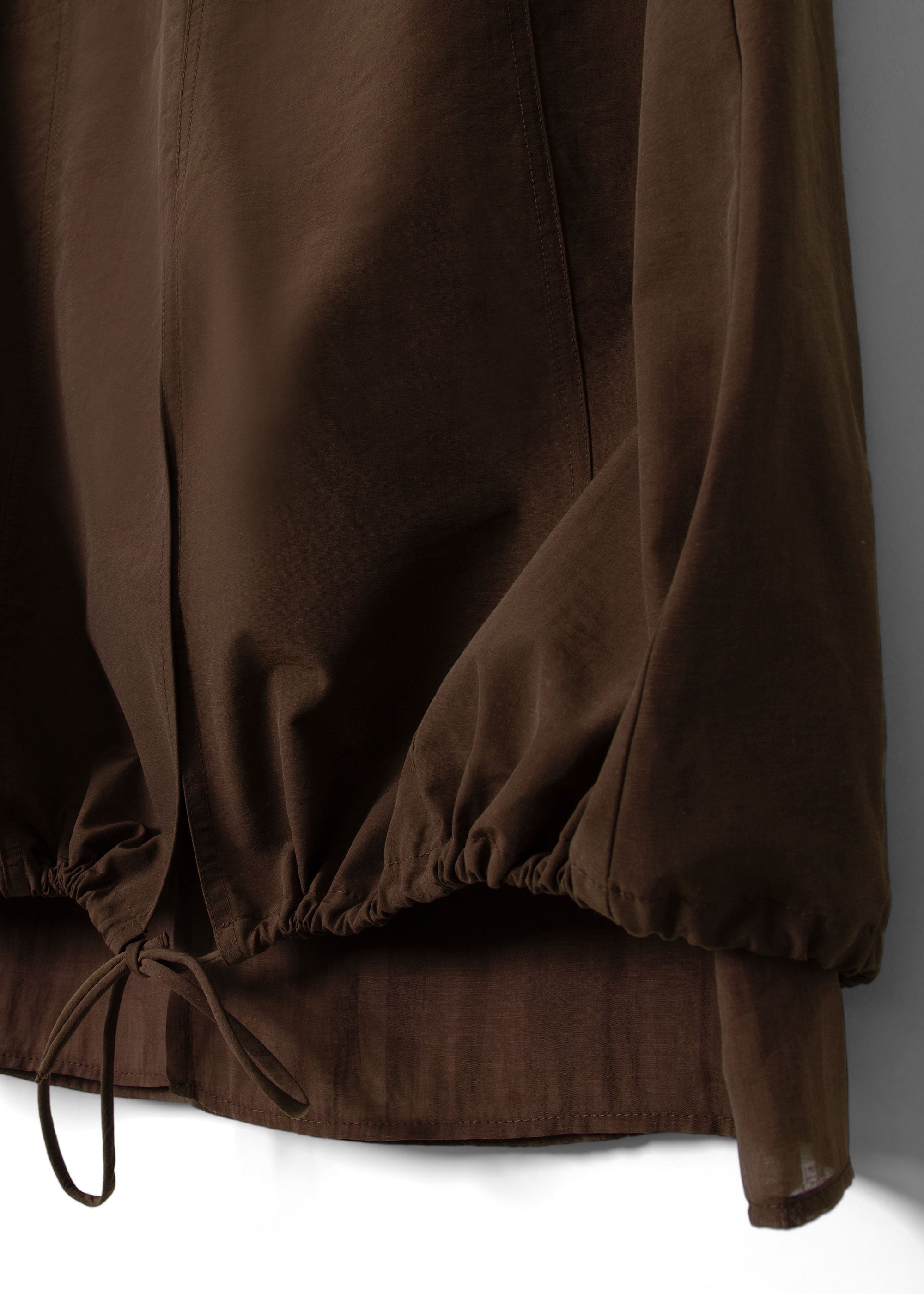 Damson Madder Amber Double Layer Midi Skirt - Choc