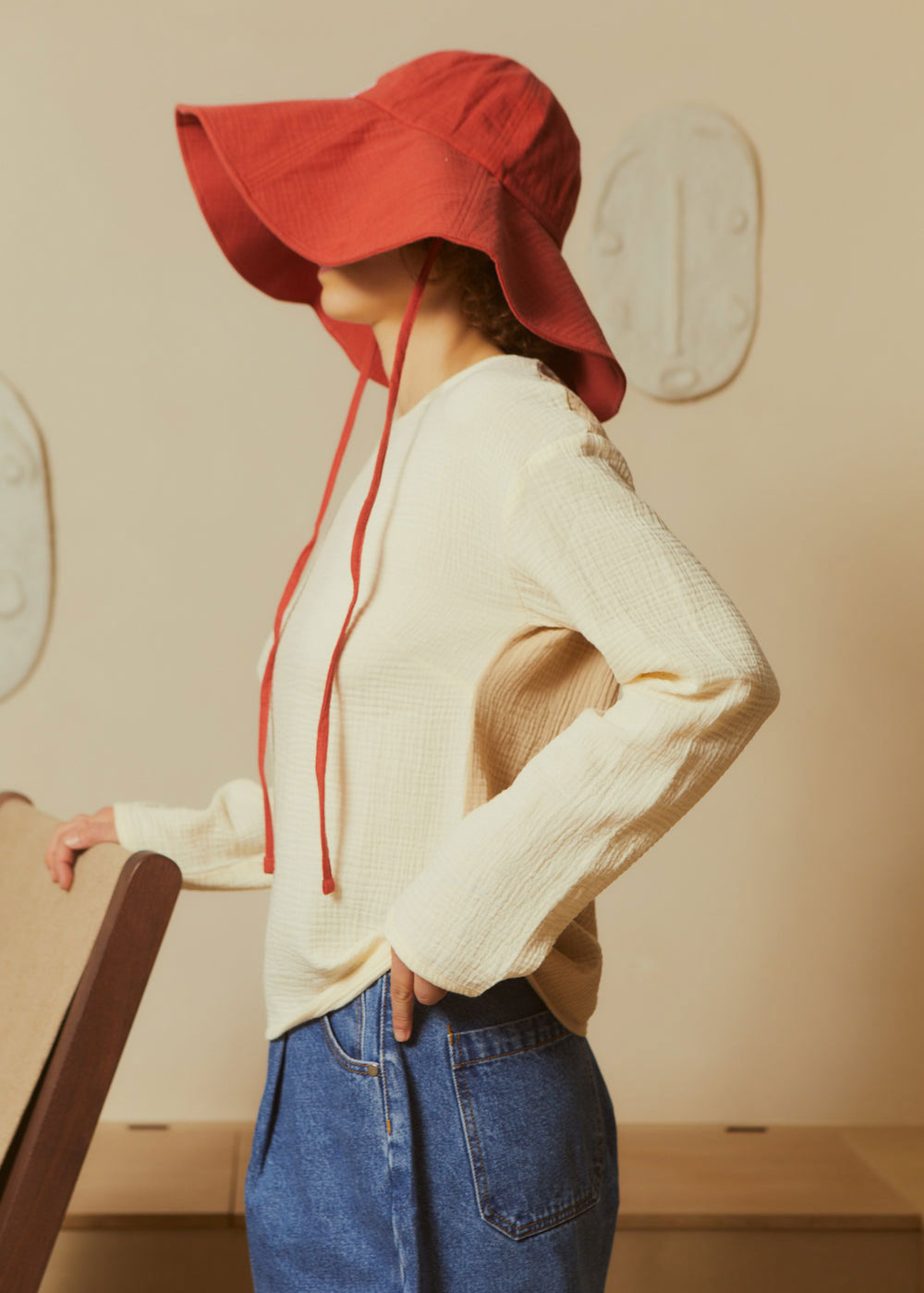 L.F.Markey Arbor Sun Hat - Paprika