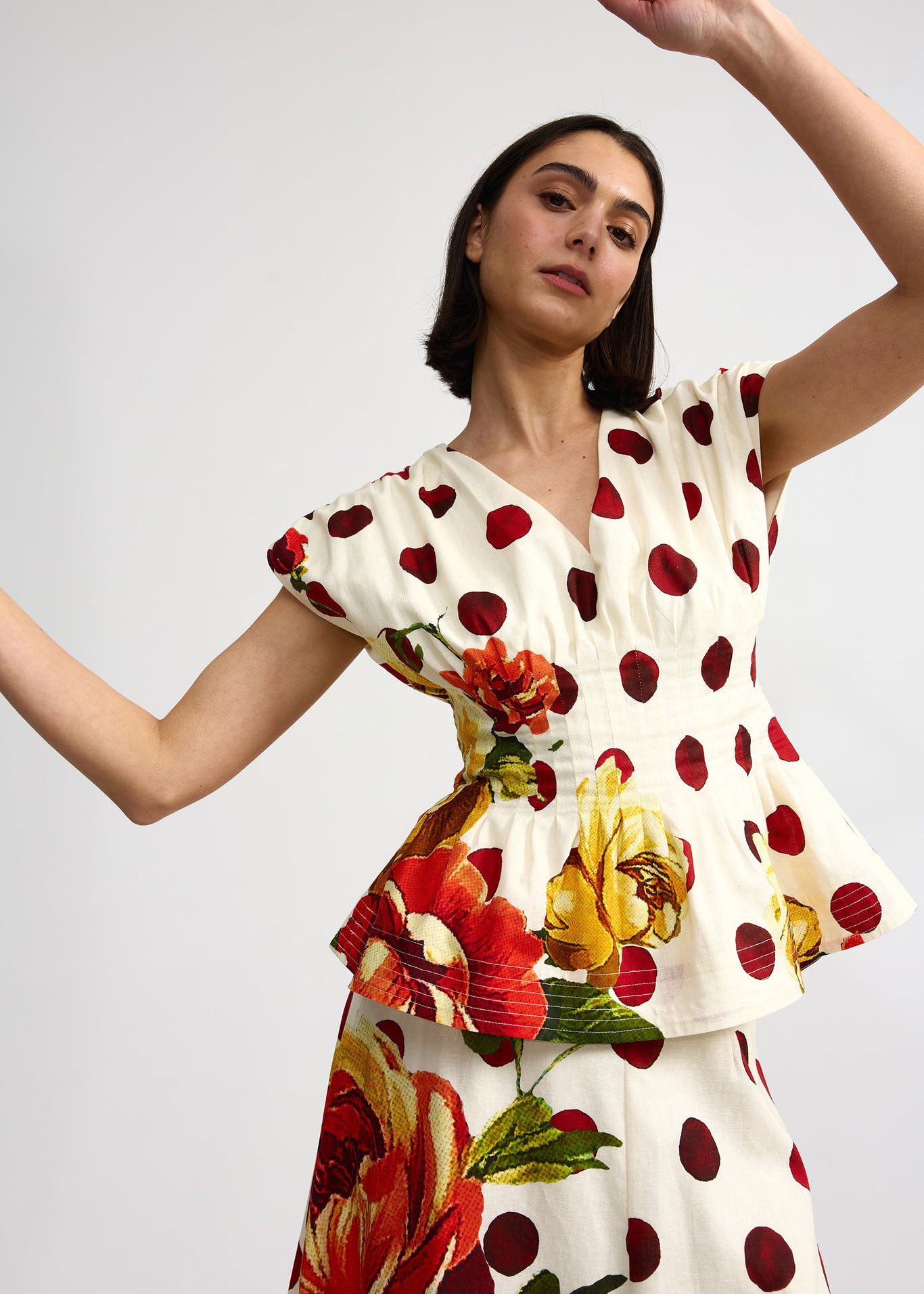 Aston Studio Blair Top - Antique Rose