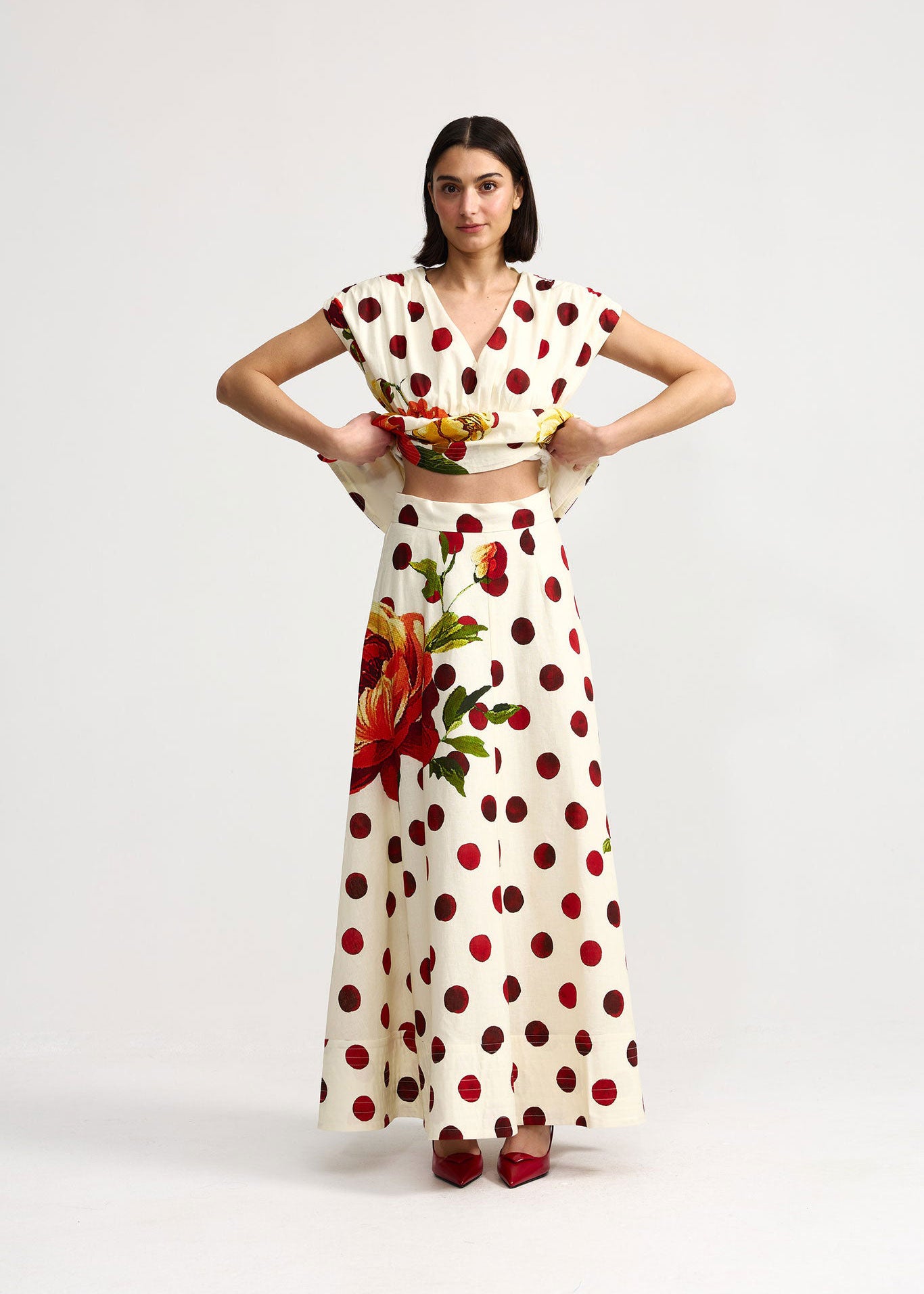 Aston Studio Blair Skirt - Antique Rose