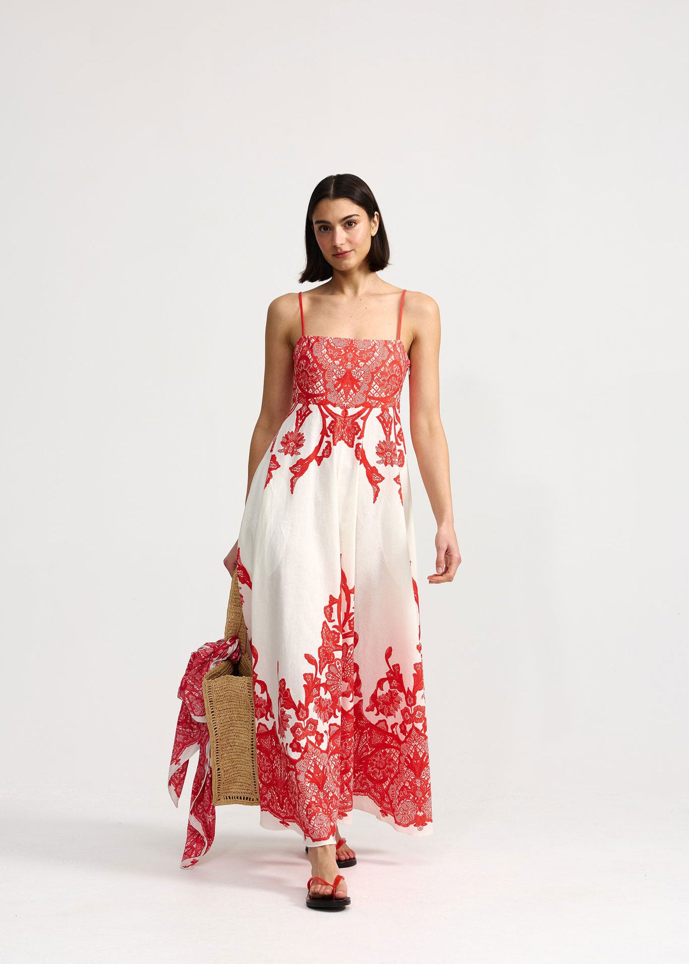 Aston Studio Rue Dress - Ruby Antique