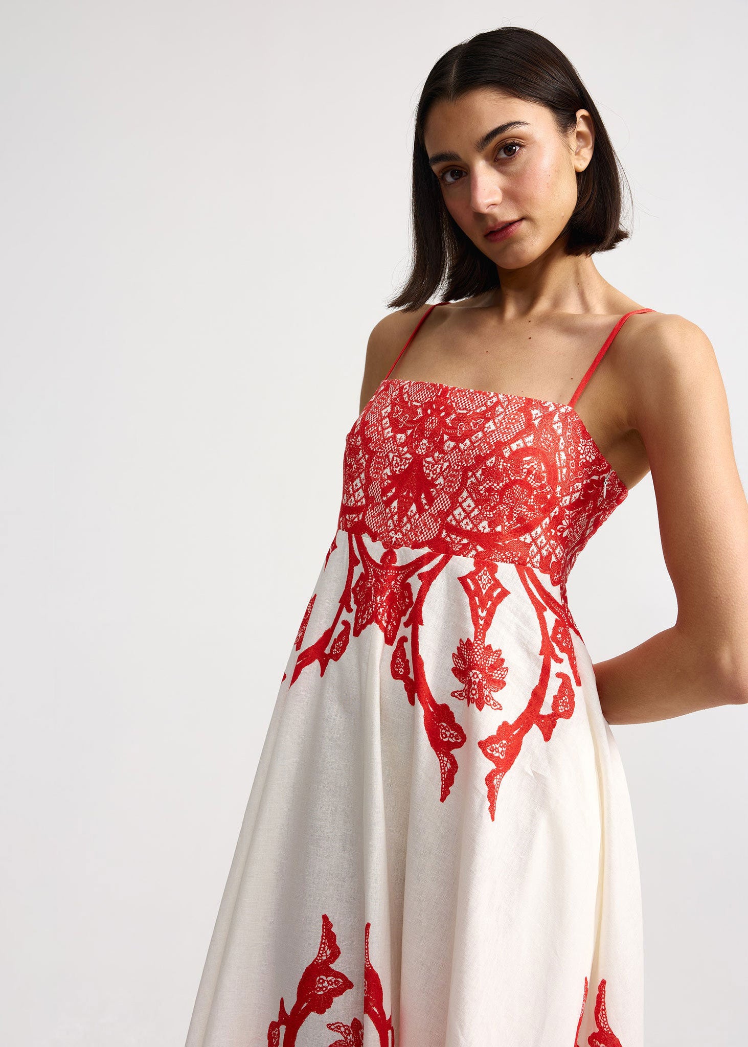 Aston Studio Rue Dress - Ruby Antique