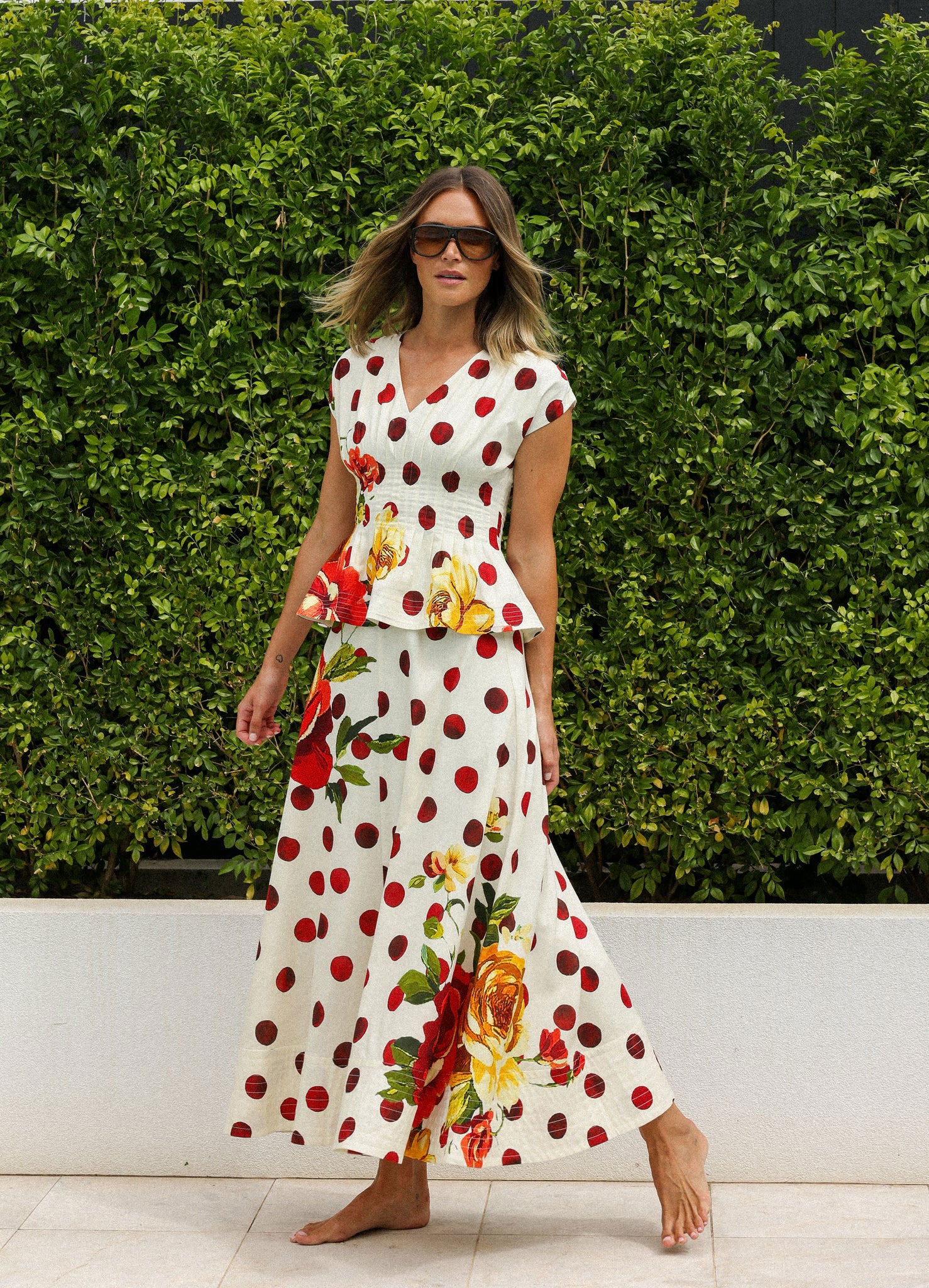 Aston Studio Blair Top - Antique Rose