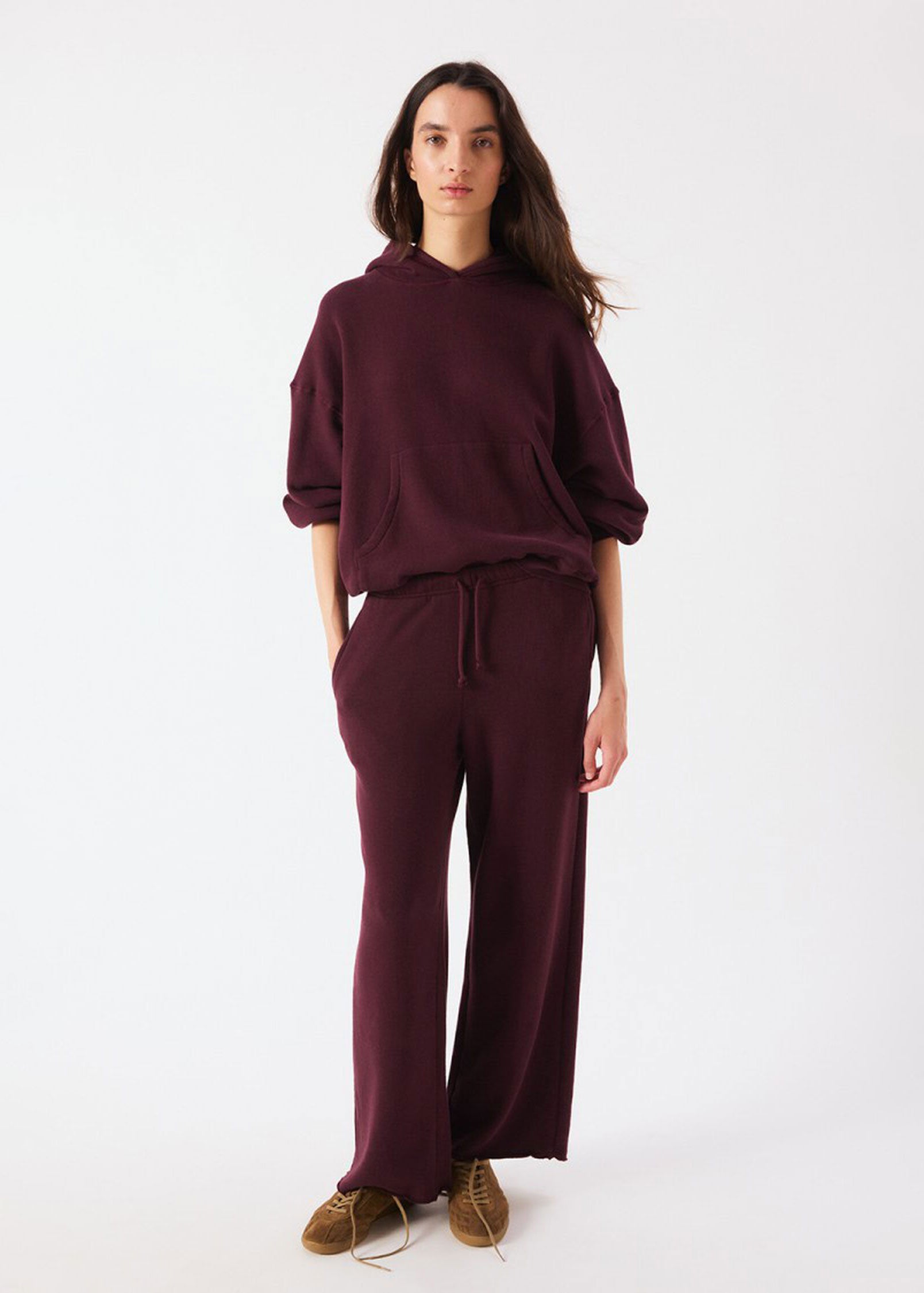 American Vintage Atubay Joggers - Wine Lie
