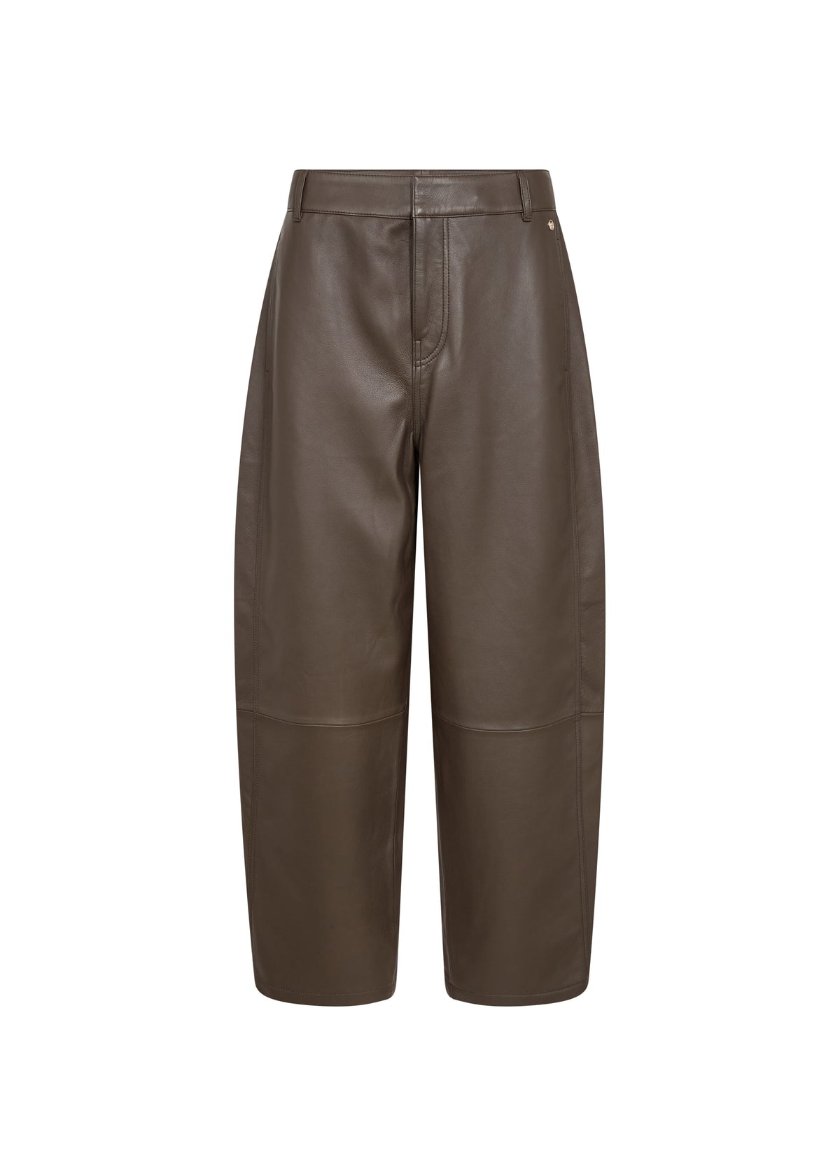 MOS MOSH MMBarrel Leather Trousers