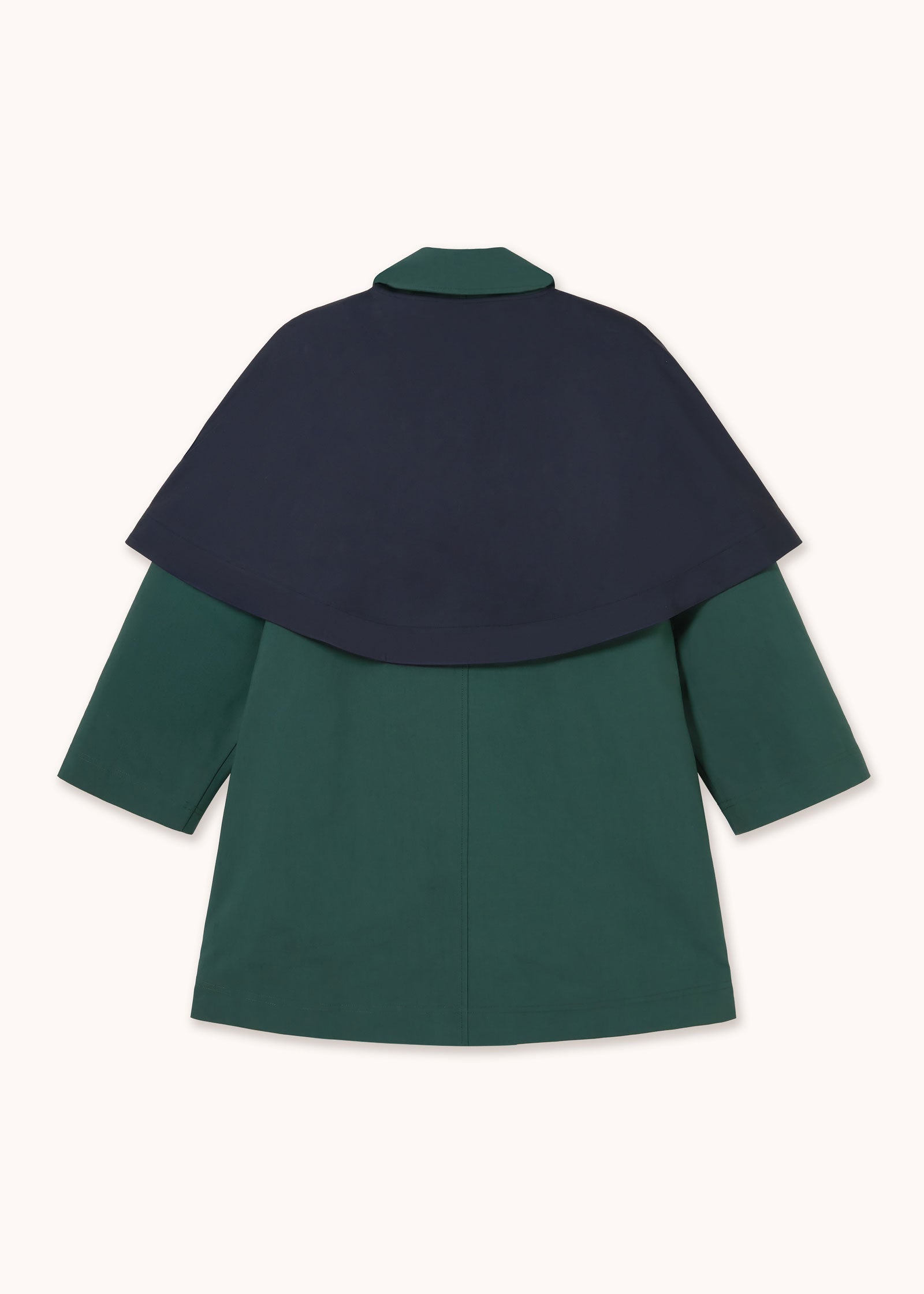 The Tiny Big Sister Bicolor Trench Coat