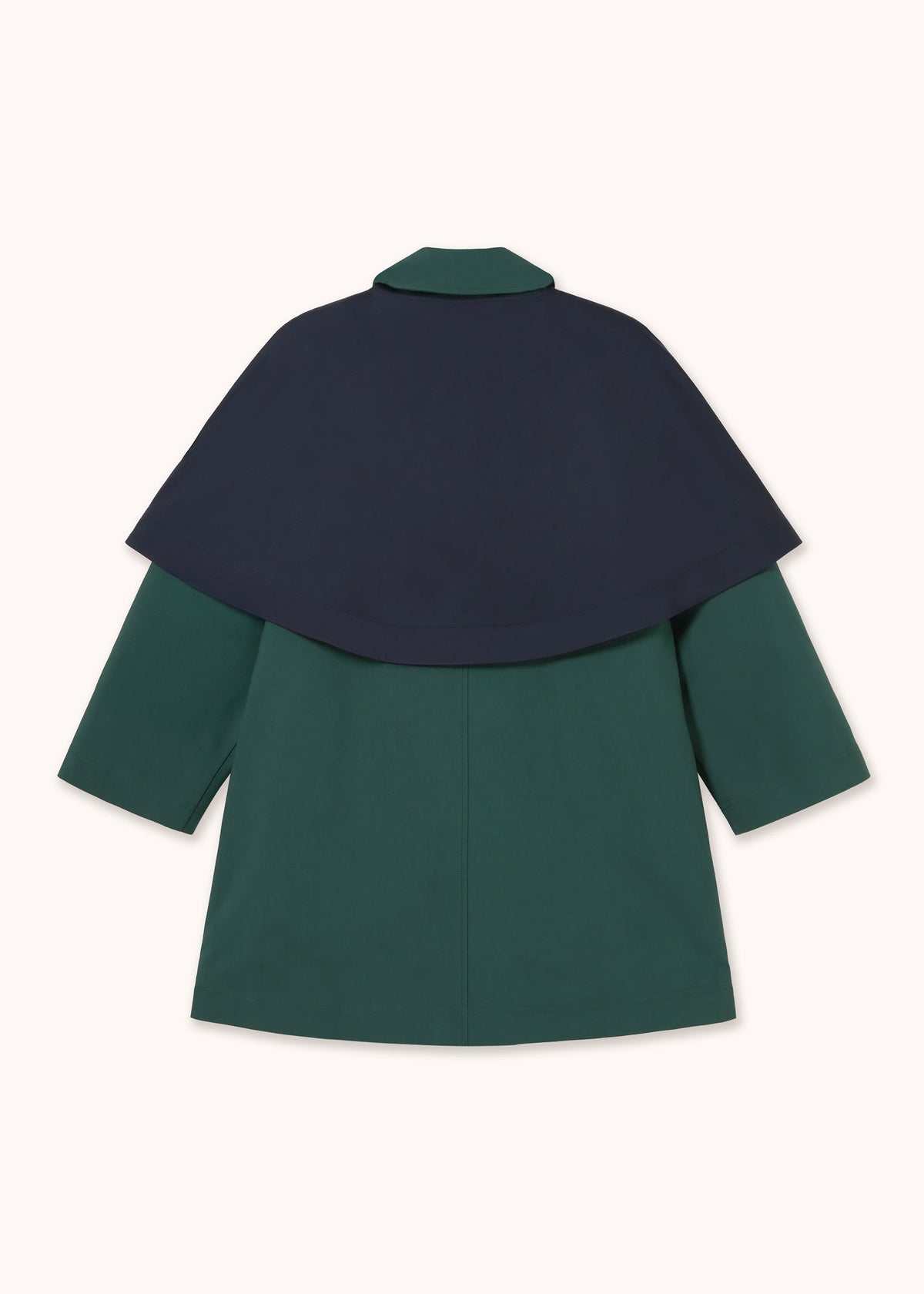 The Tiny Big Sister Bicolor Trench Coat