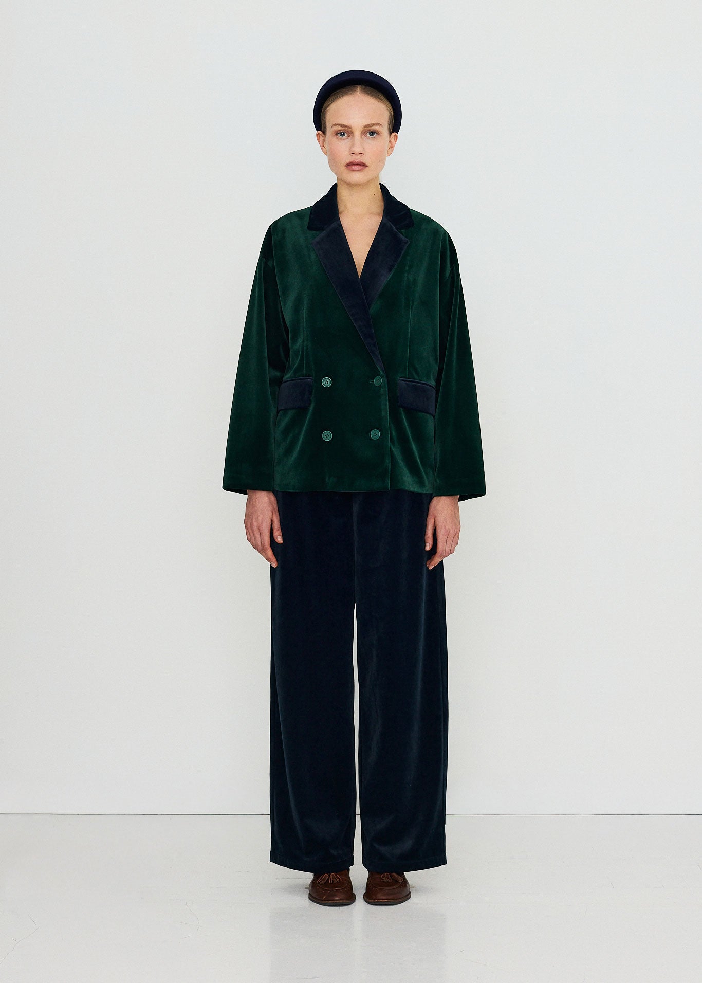 The Tiny Big Sister Velvet Pants