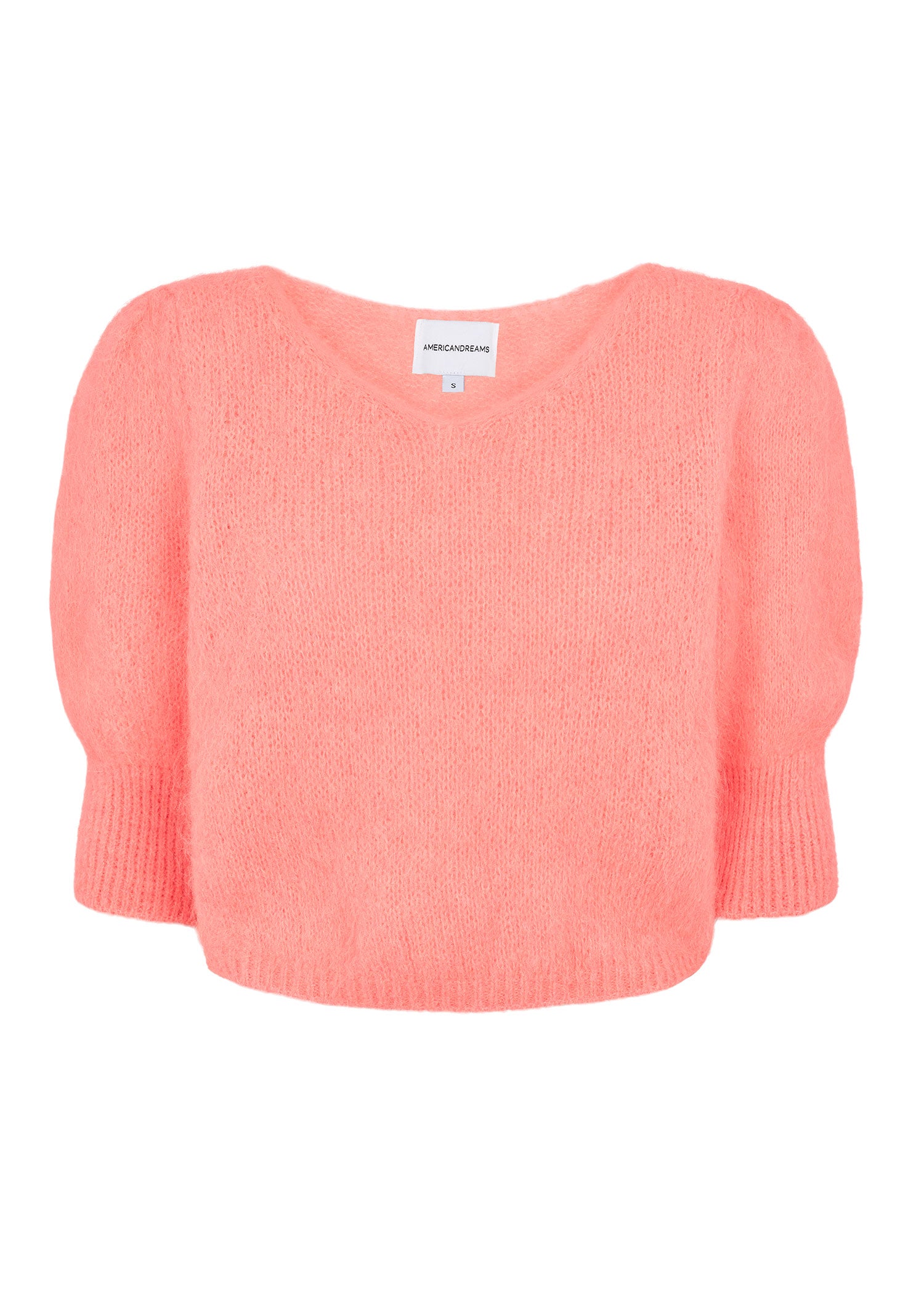 American Dreams Koa Alpaca Pullover - Salmon