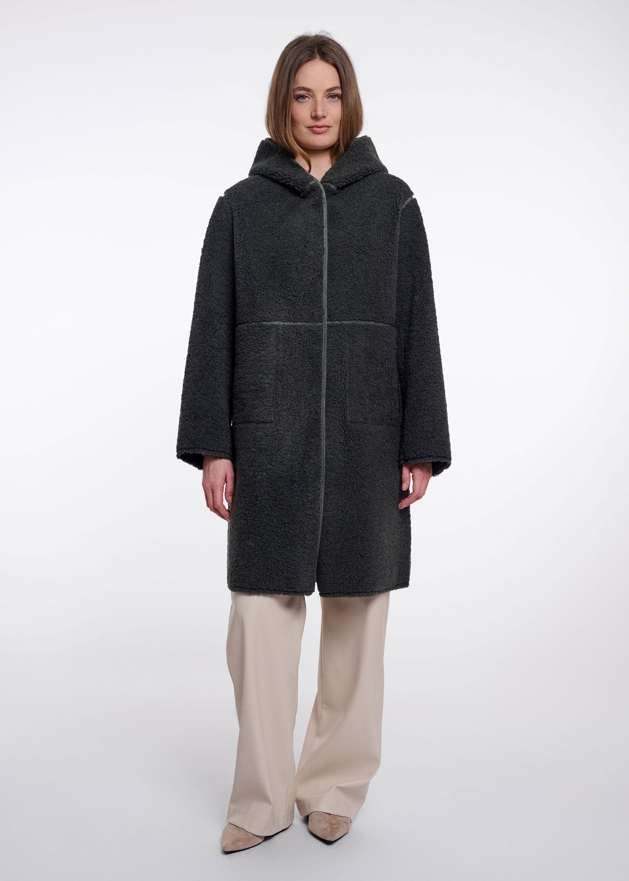Rino & Pelle Ami Coat - Urban Teal