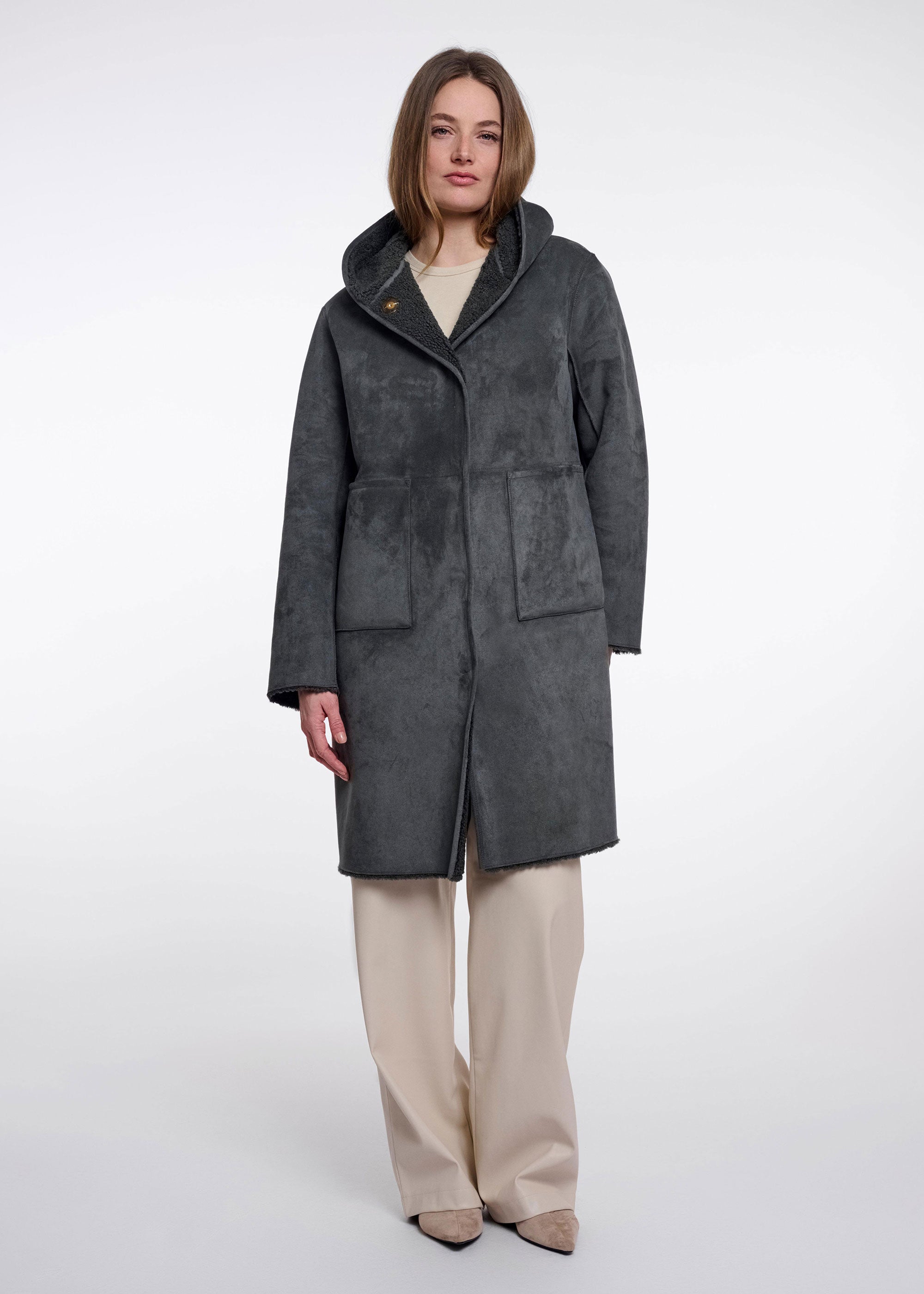Rino & Pelle Ami Coat - Urban Teal