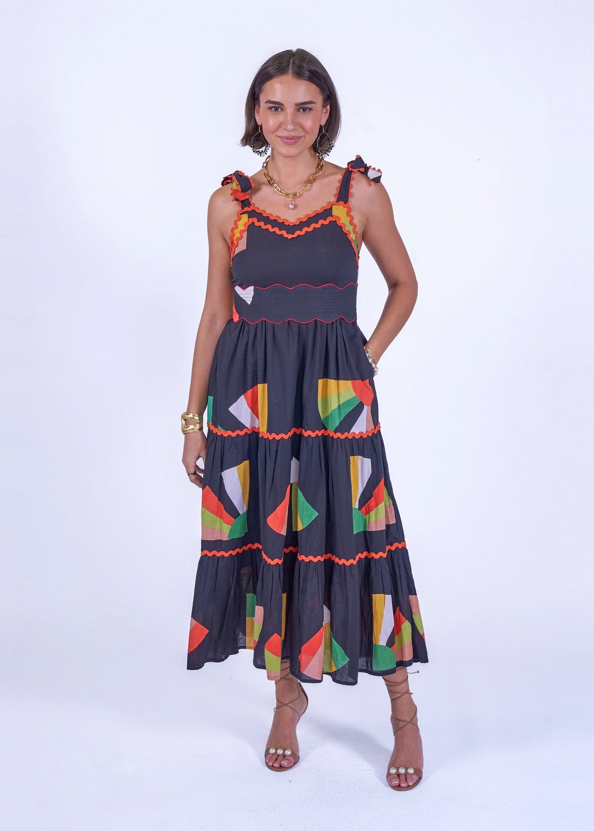 japanese midi dress New Day Originals Amore Dress