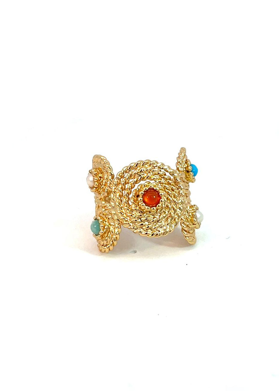 Gas Bijoux Mistral Cuff Ring