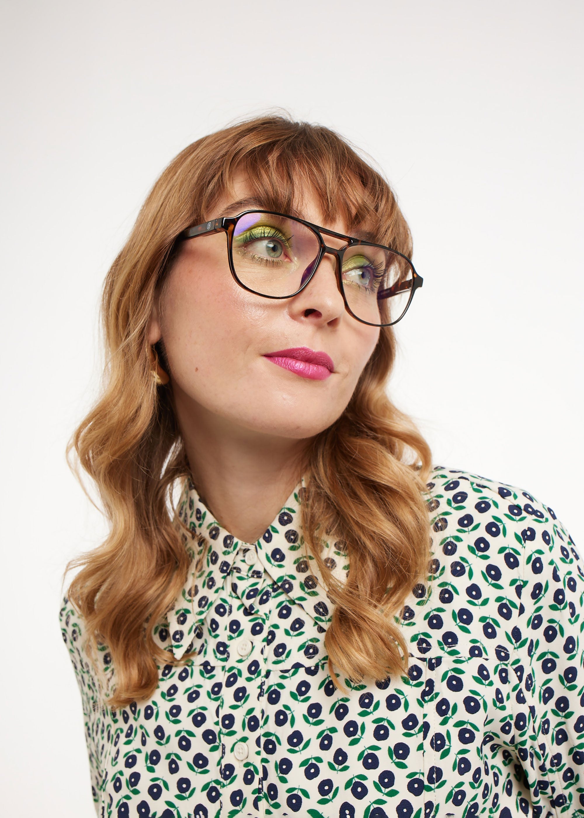 Barner Brad Glossy Blue Light Glasses - Tortoise