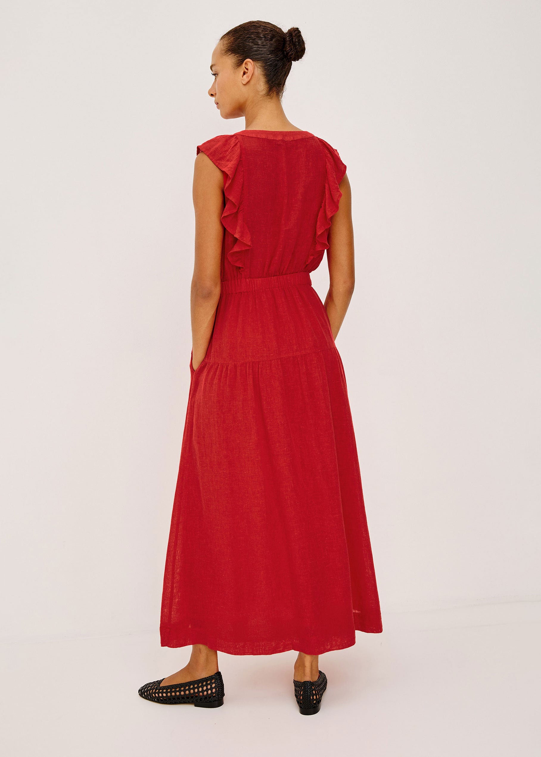 Rails Beaux Dress - Tomato