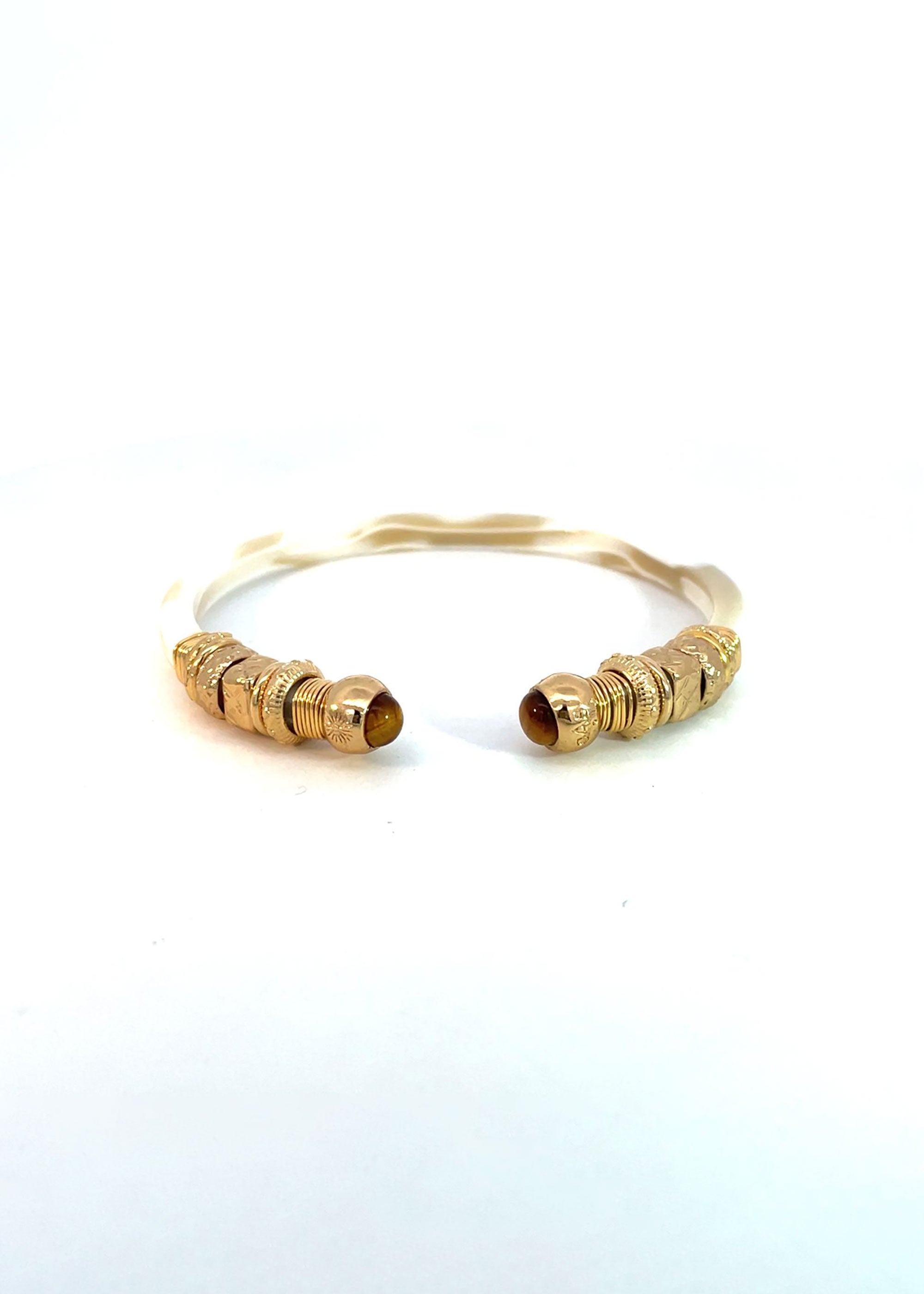 Gas Bijoux Sari Bracelet Acetate - Ivory