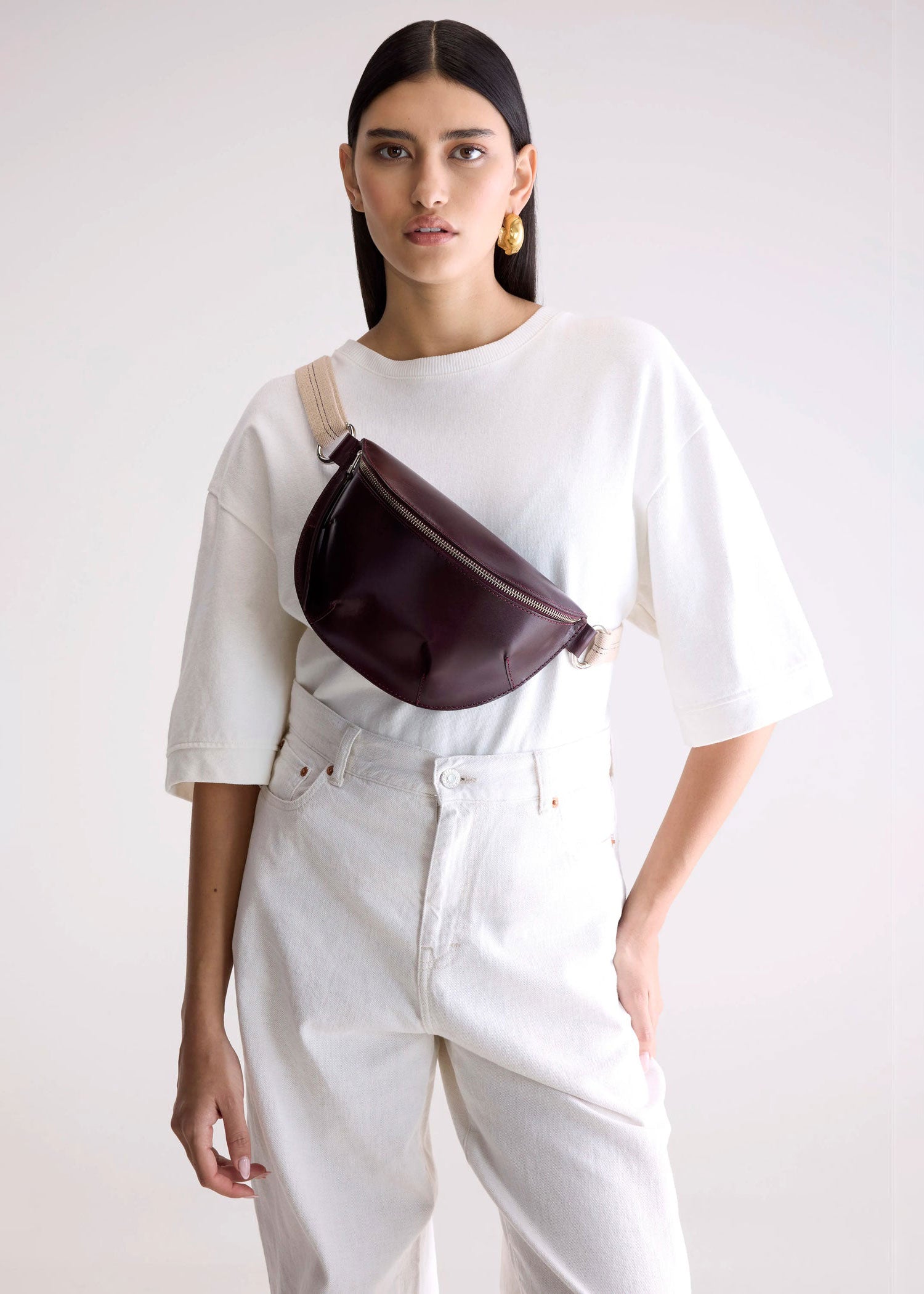 Bellerose Rosie Burgundy Sling Bag