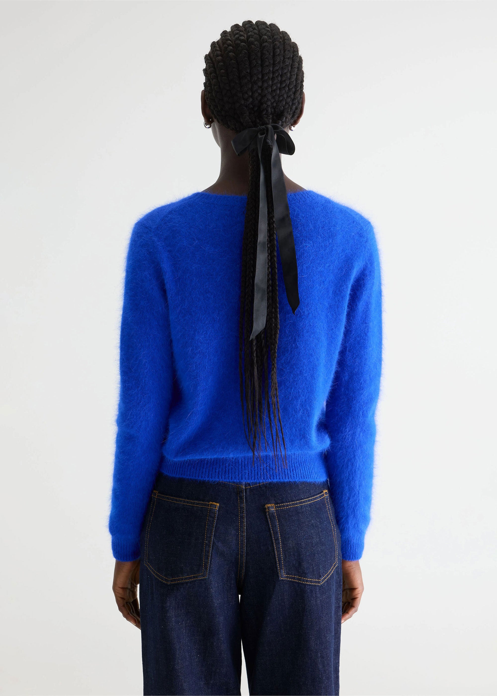 Bellerose Datti Angora-Blend Sweater - Lazuli
