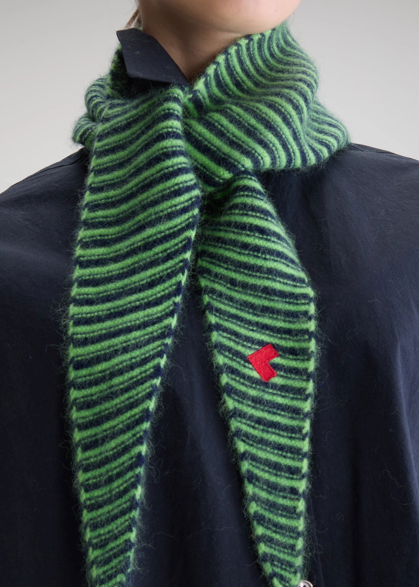 Bellerose Dusol Triangle Scarf - Green