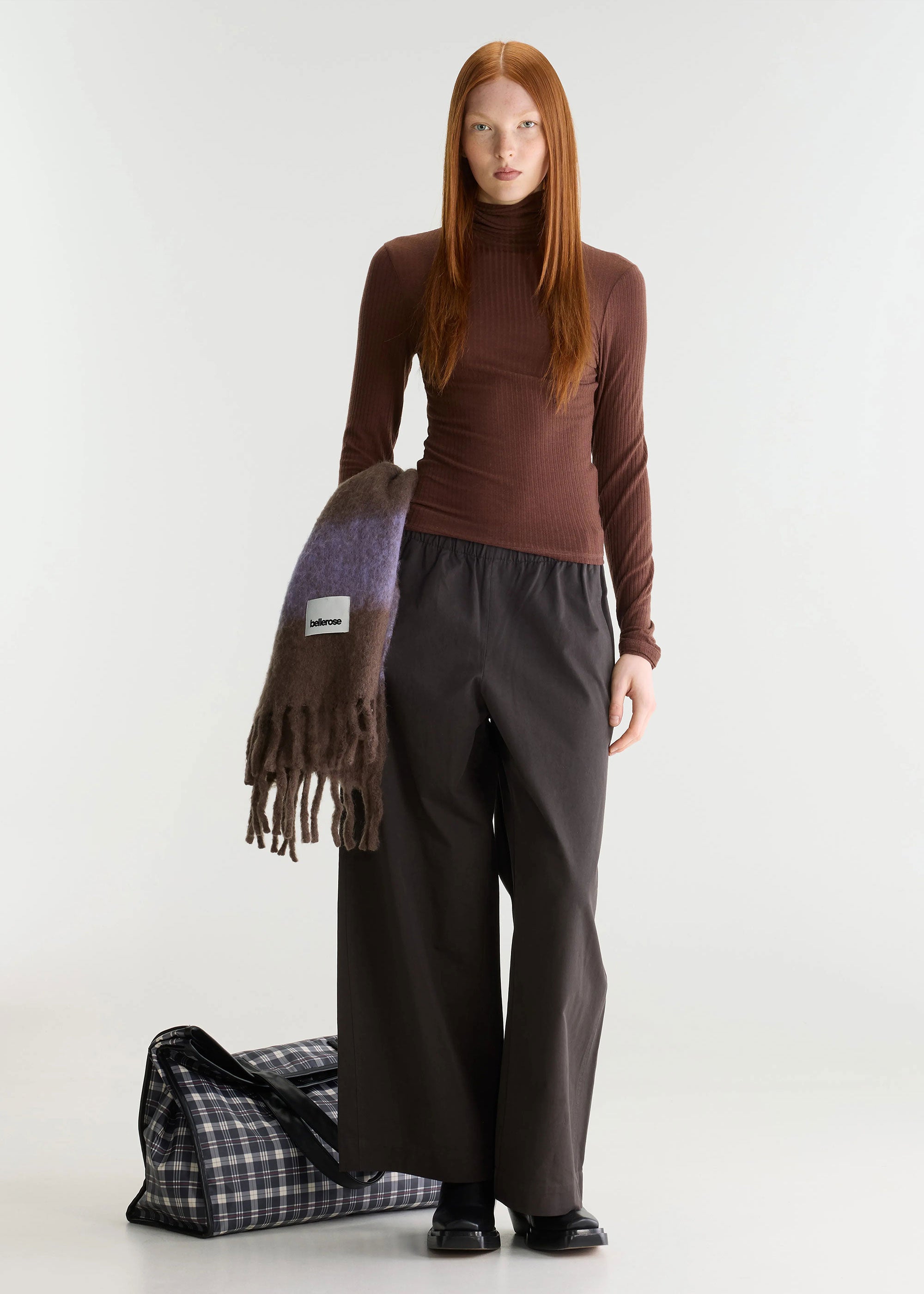 Bellerose Joline Straight Trousers - Dark Roast