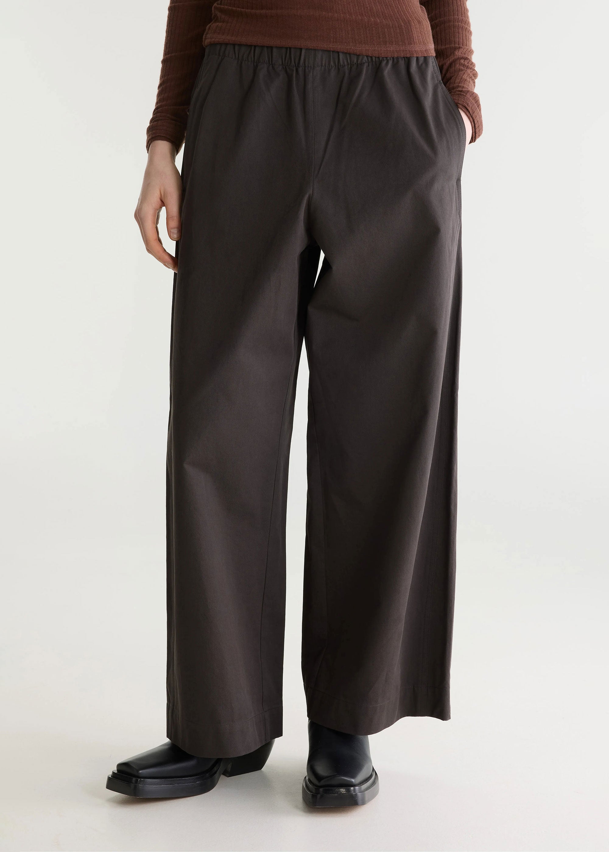 Bellerose Joline Straight Trousers - Dark Roast
