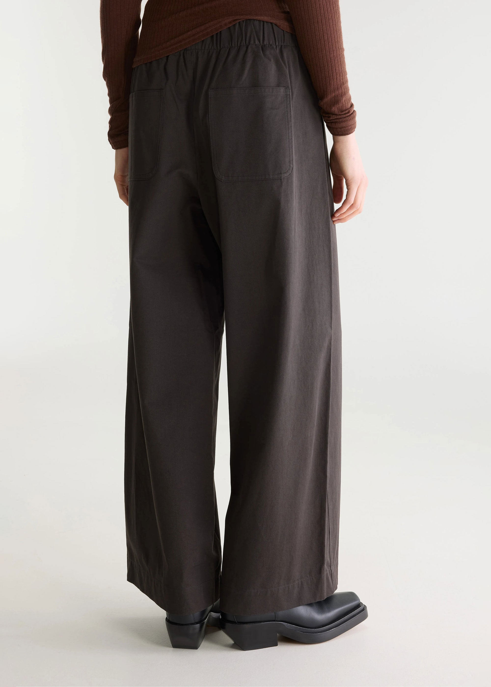 Bellerose Joline Straight Trousers - Dark Roast